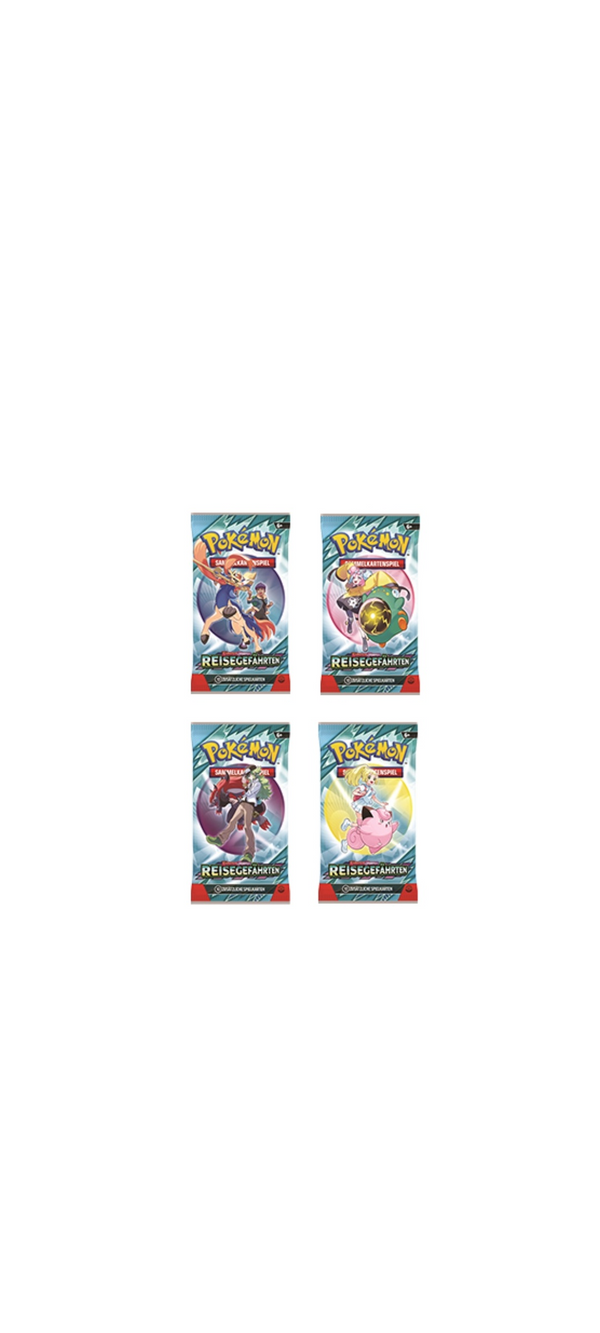 Pokemon TCG – Karmesin & Purpur - Reisegefährten – Booster Pack - Deutsch 2025