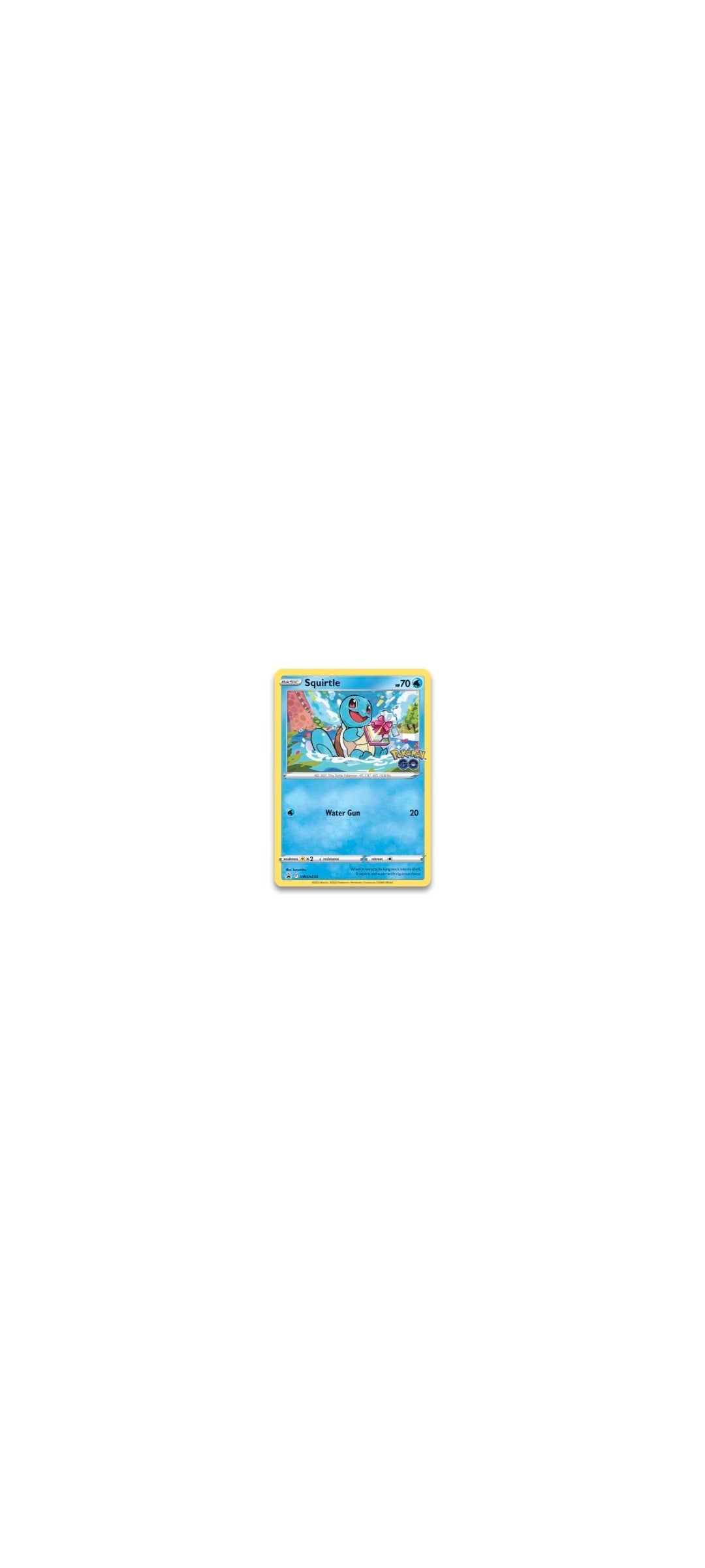 Pokémon TCG - Pokémon GO - Pin Collection - Squirtle 2022 - 2