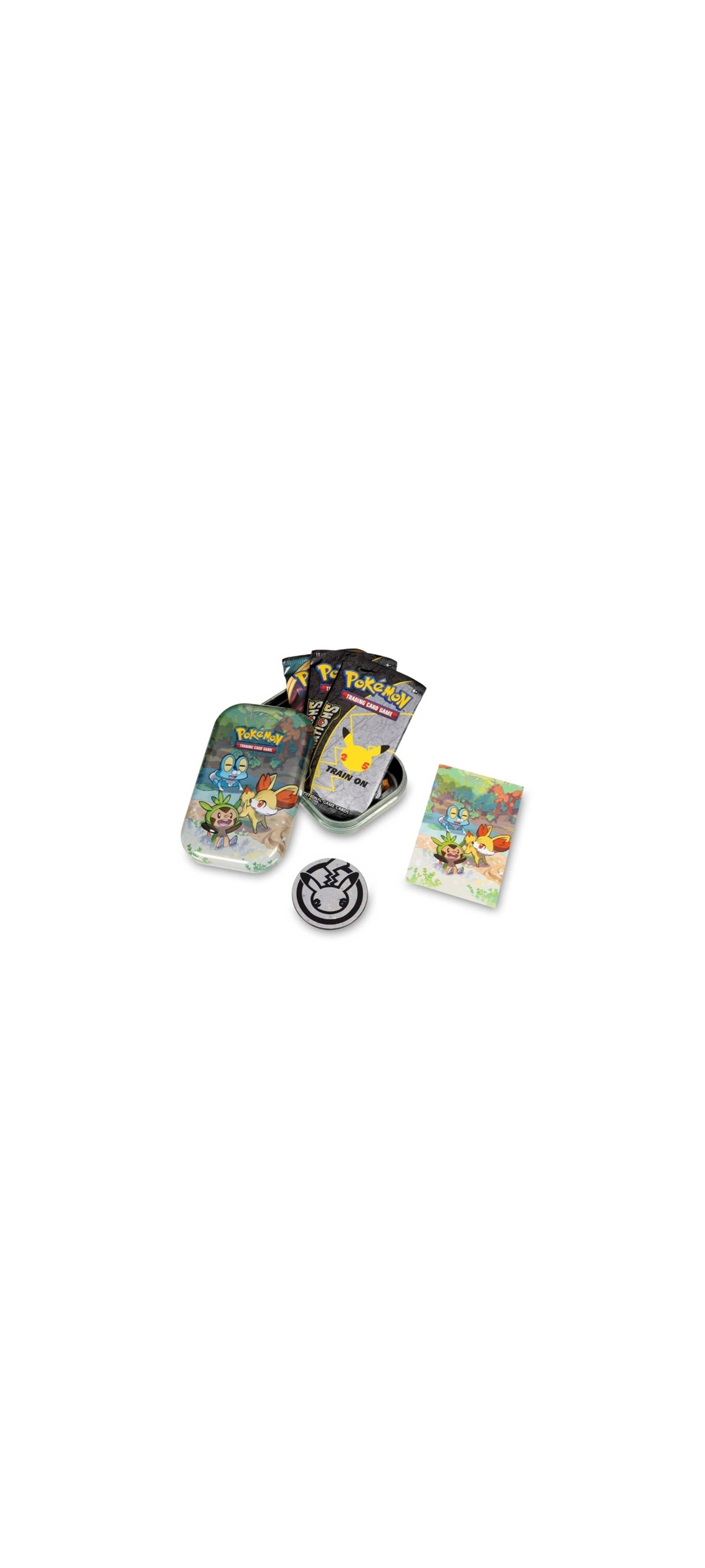 Pokemon TCG - 25th Anniversary - Celebrations - Mini Tin - Igama, Fynx und Froxy - Englisch 2021 - 2