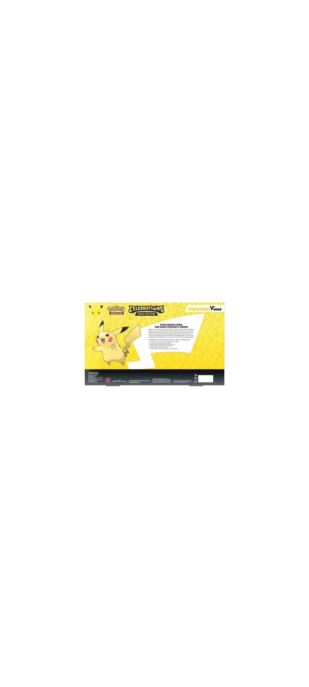 Pokemon TCG - 25th Anniversary - Celebrations - Special Collection - Pikachu V-Union - Englisch 2021 - 5