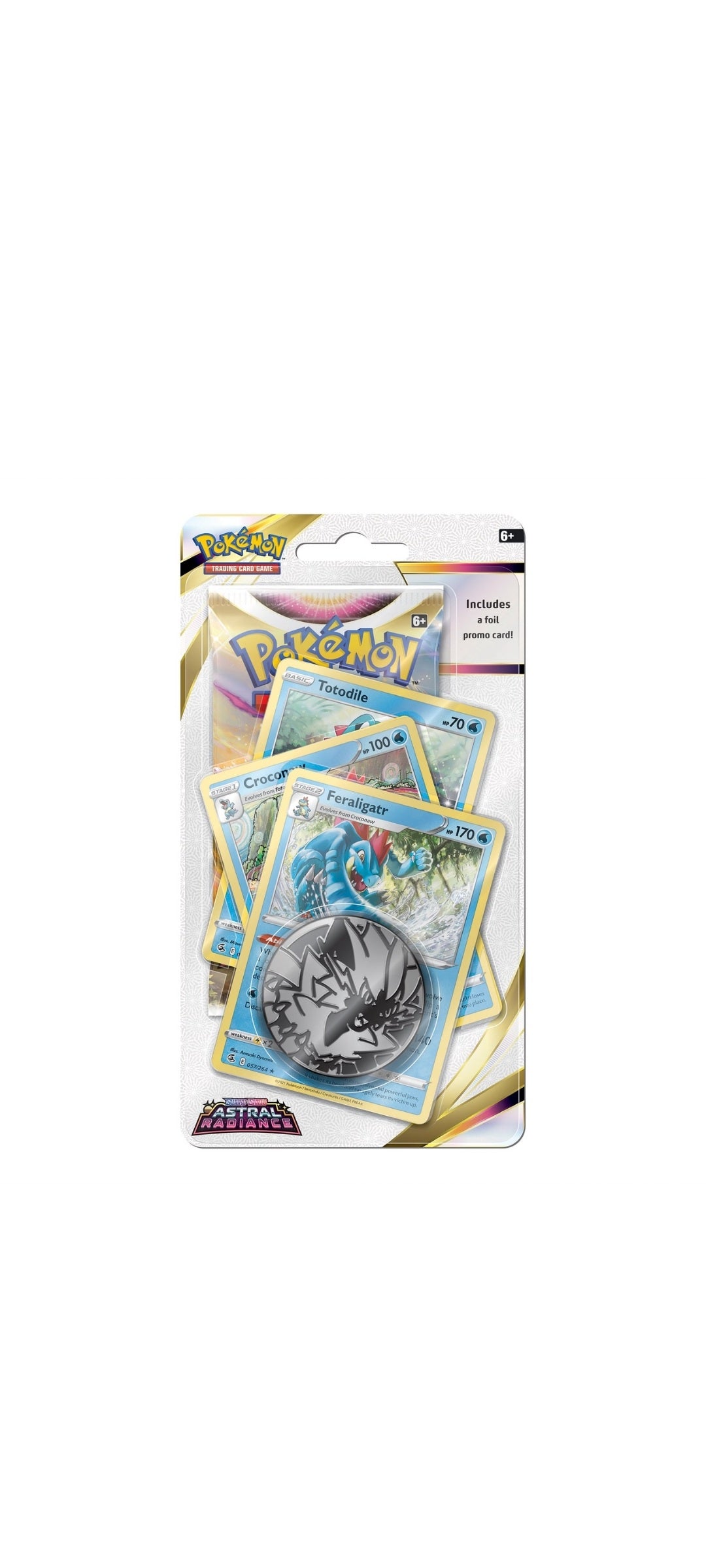 Pokémon TCG - Astral Radiance - Feraligatr - Premium Checklane Blister
