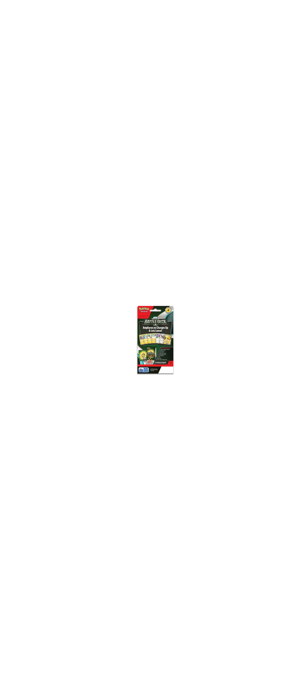 Pokemon TCG - Scarlet & Violet - Battle Deck - Ampharos ex - Englisch 2023 - 4