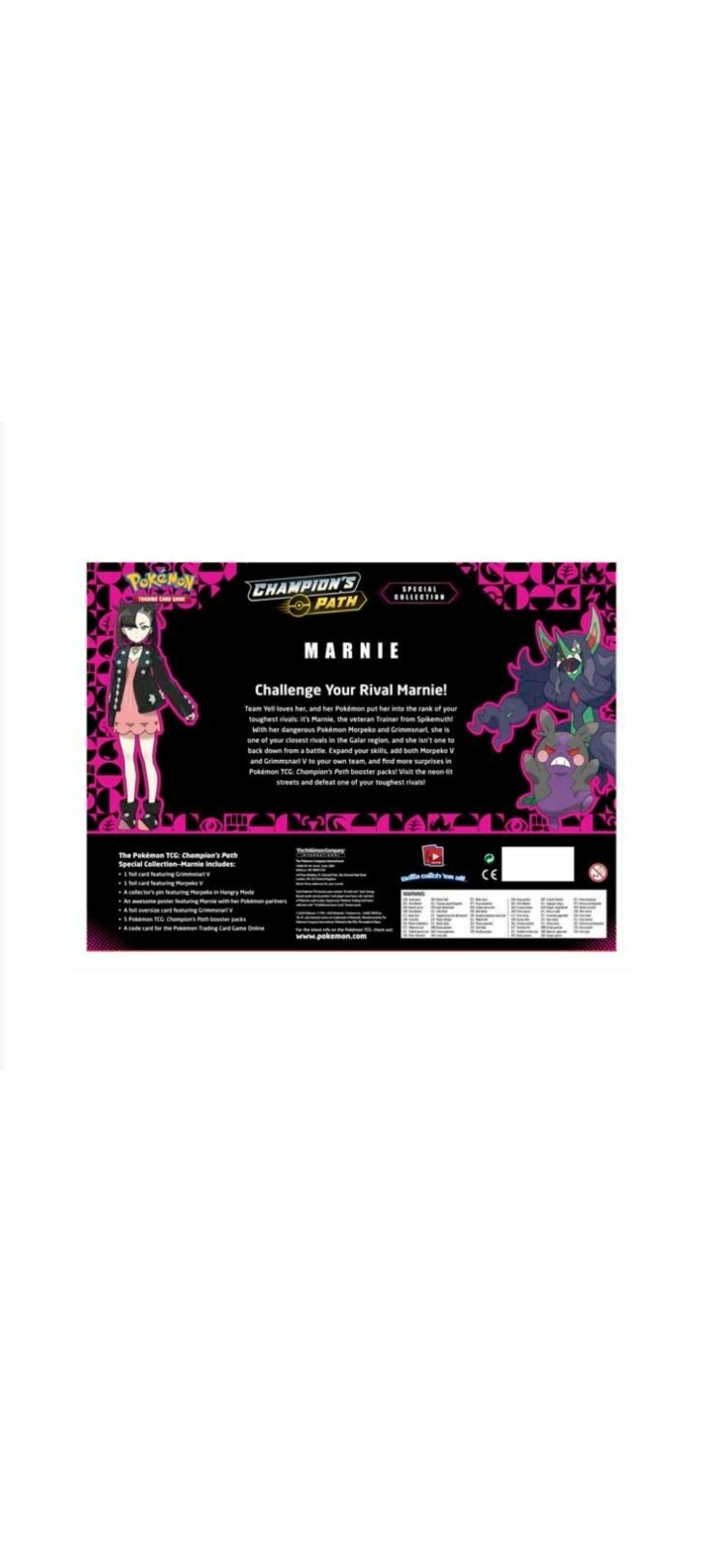 Pokemon TCG - Champion`s Path - Marnie Special Collection Box - EN - 5