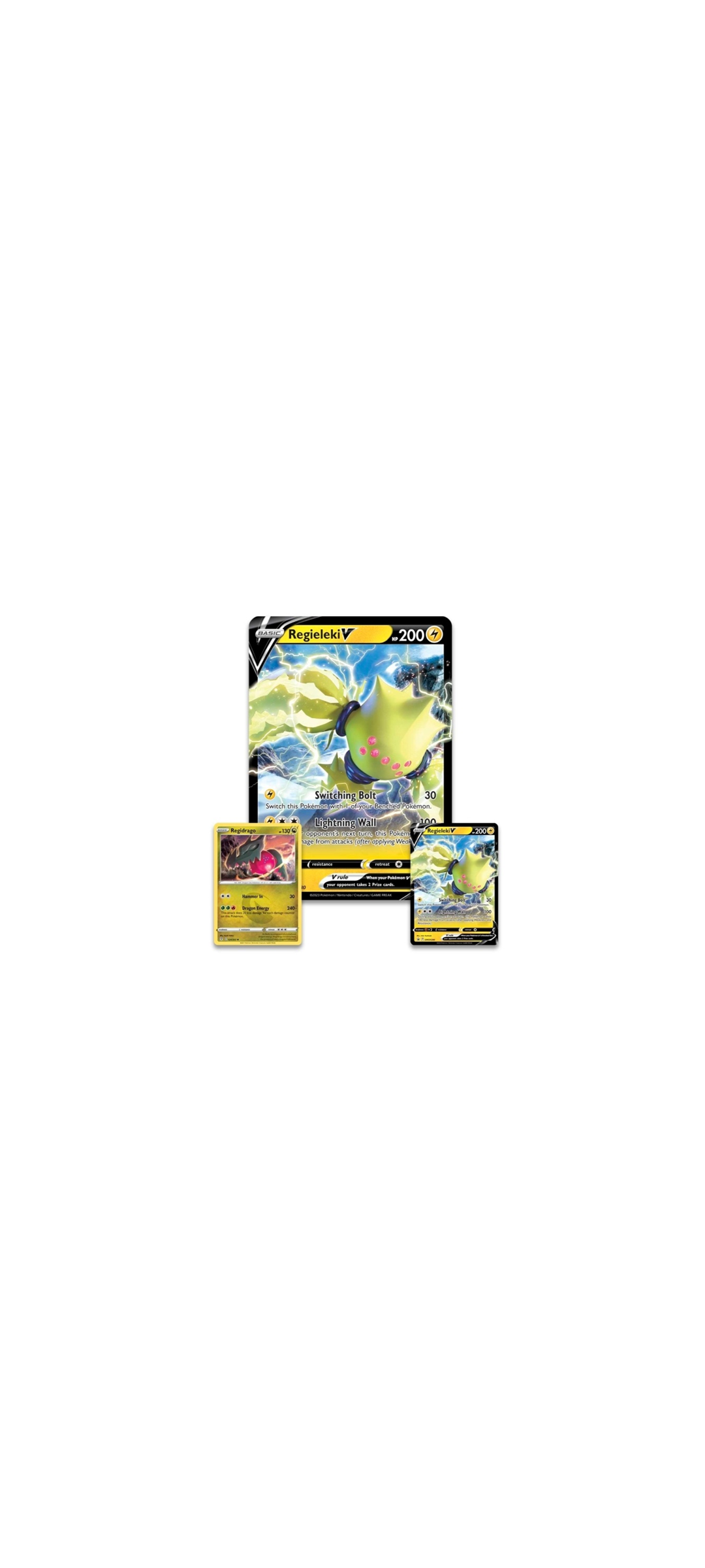 Pokemon TCG - Crown Zenith - Regieleki V - Collection - Englisch 2023 - 2