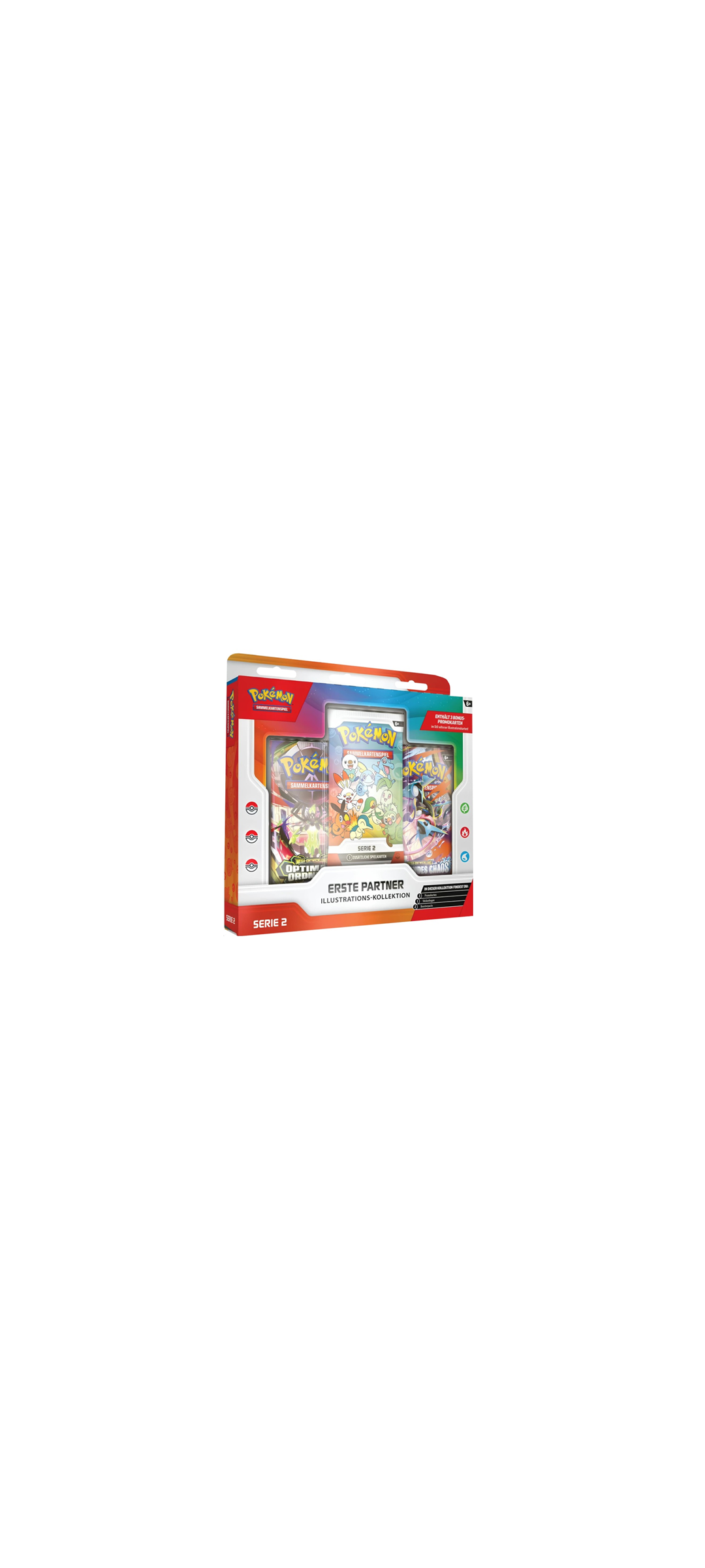 Pokemon TCG - Erste Partner - Illustrations Kollektion - Serie 2 - Deutsch 2026 - 2
