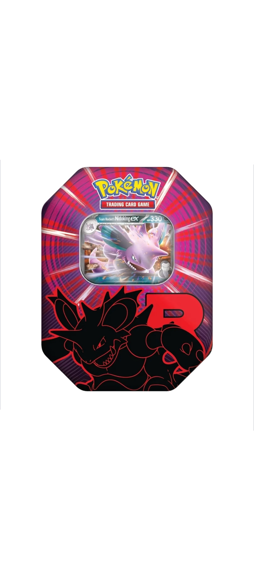 Pokemon TCG - Scarlet & Violet - Fall Ex Tin - Team Rocket - Nidoking DE 2025