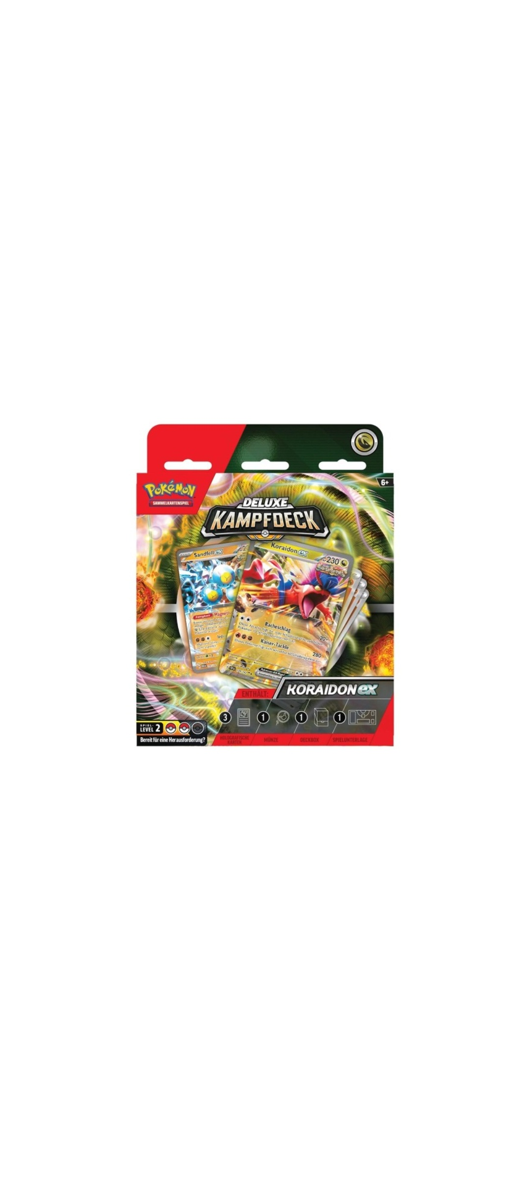 Pokemon TCG - Karmesin & Purpur - Kampfdeck Deluxe - Koraidon ex 2024 - 2