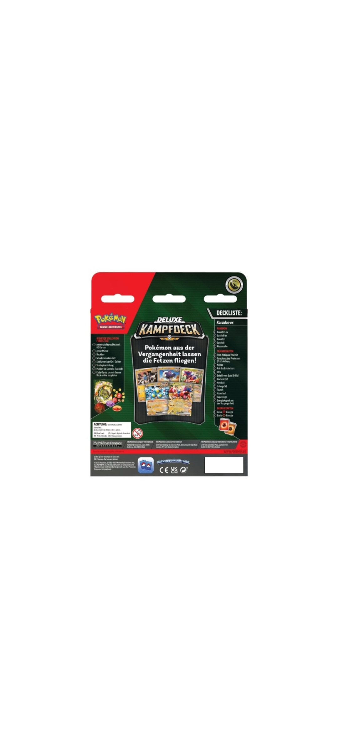 Pokemon TCG - Karmesin & Purpur - Kampfdeck Deluxe - Koraidon ex 2024 - 4