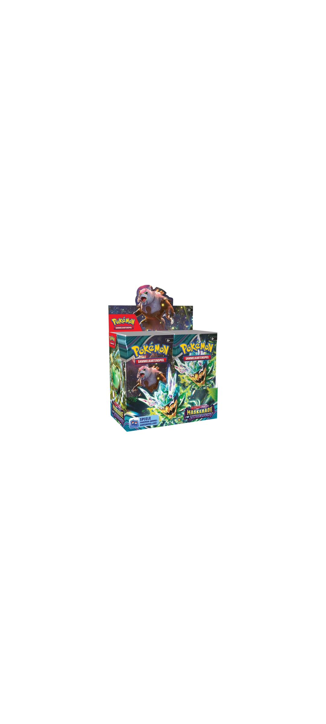 Pokemon TCG - Karmesin & Purpur - Maskerade im Zwielicht - 36er Display Box - Deutsch 2024 - 3