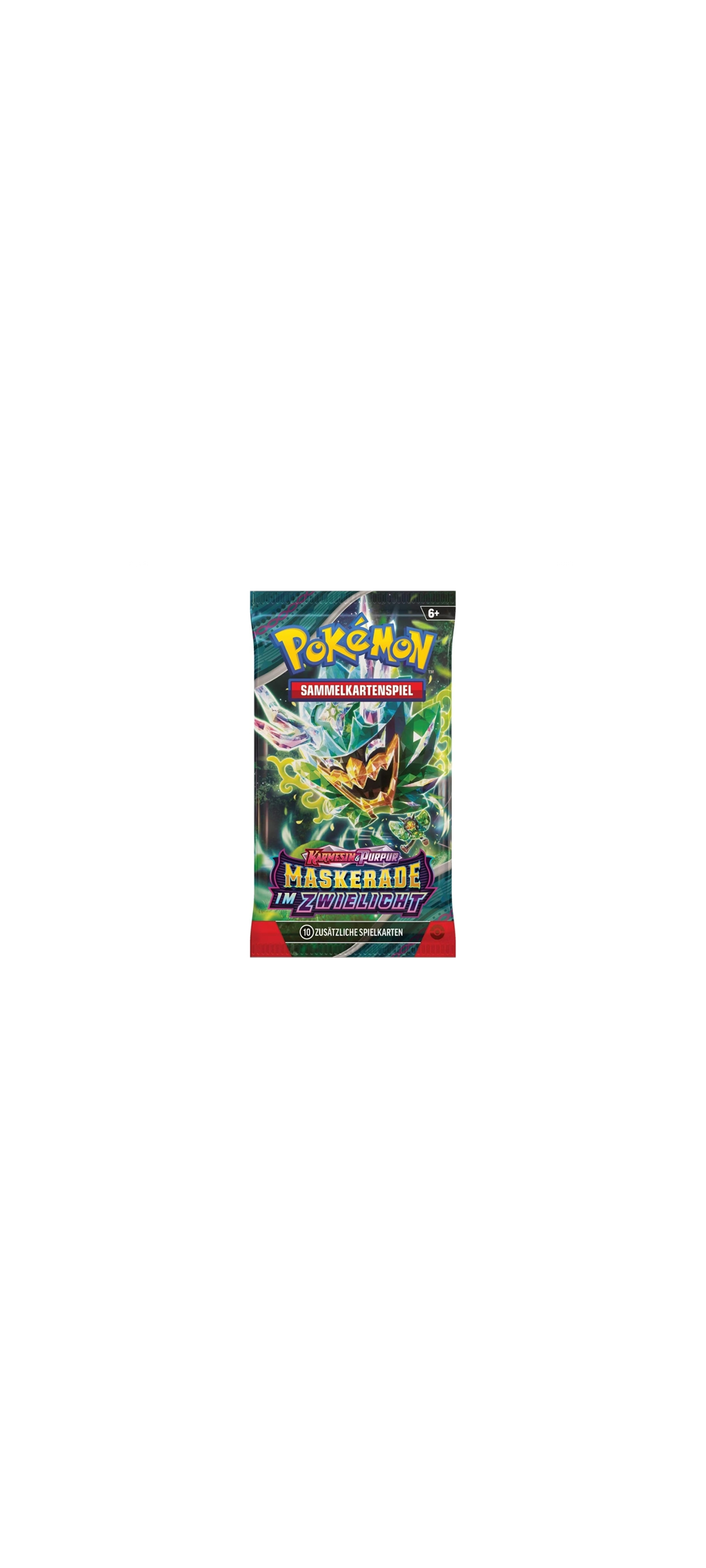 Pokemon TCG - Karmesin & Purpur - Maskerade im Zwielicht - Booster Pack - Deutsch 2024 - 2