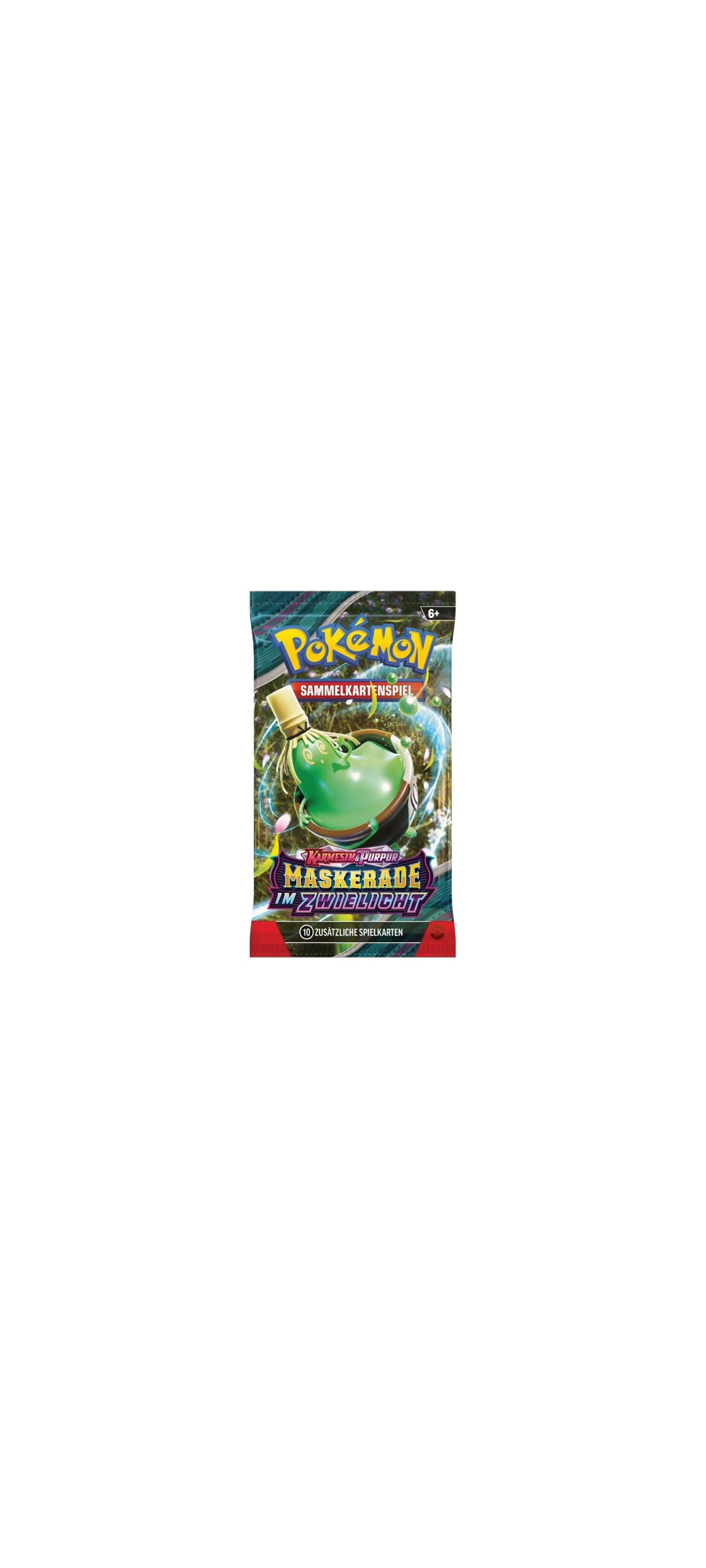 Pokemon TCG - Karmesin & Purpur - Maskerade im Zwielicht - Booster Pack - Deutsch 2024 - 3