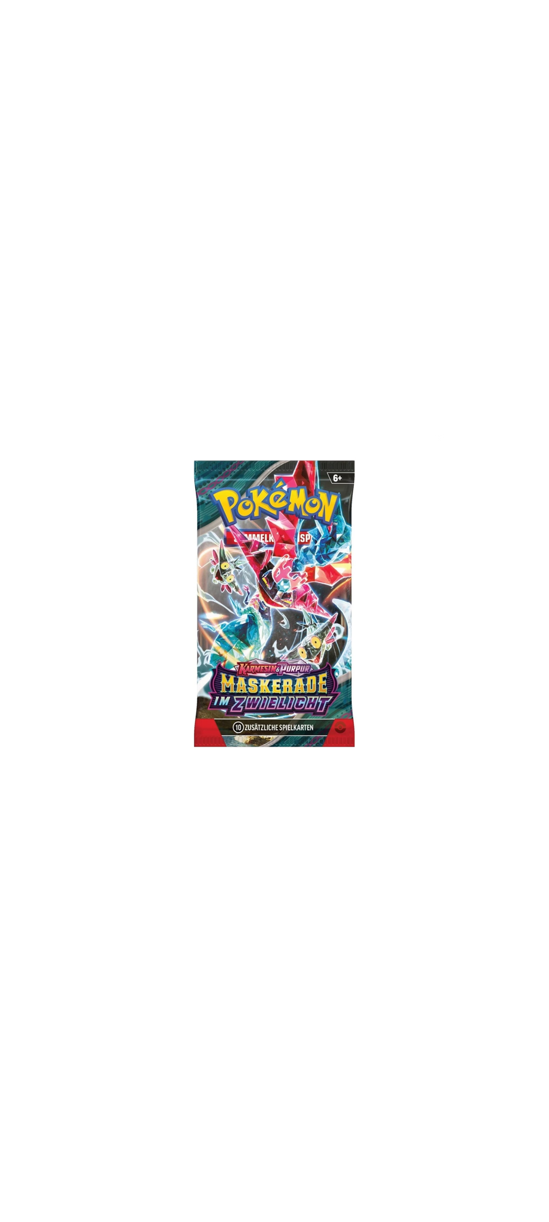 Pokemon TCG - Karmesin & Purpur - Maskerade im Zwielicht - Booster Pack - Deutsch 2024 - 4