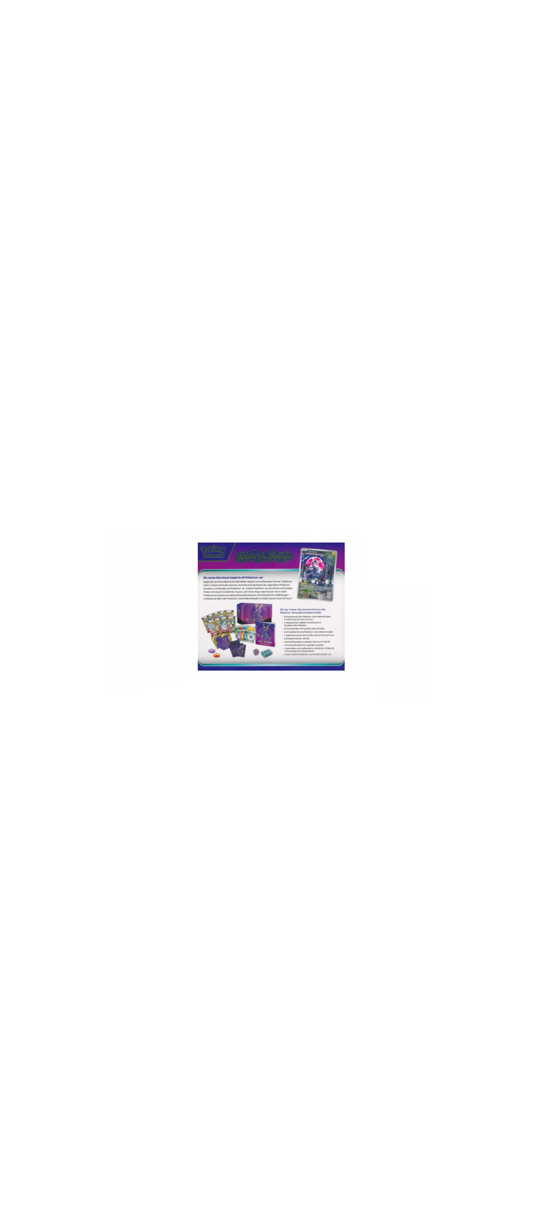 Pokemon TCG - Karmesin & Purpur - Miraidon - Top Trainer Box 2023 - 4