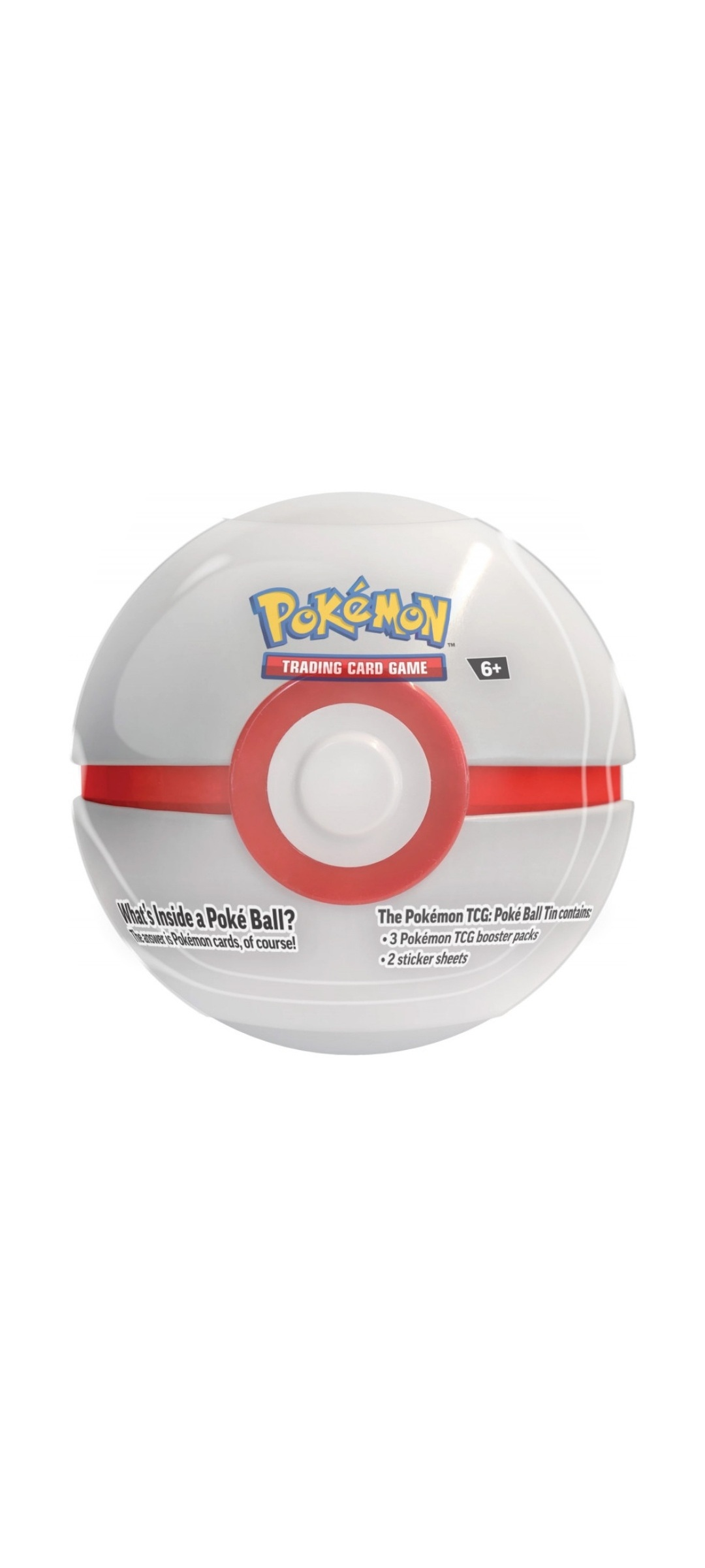 Pokemon TCG - Karmesin & Purpur - Pokeball Tin - Premier Ball Deutsch 2024