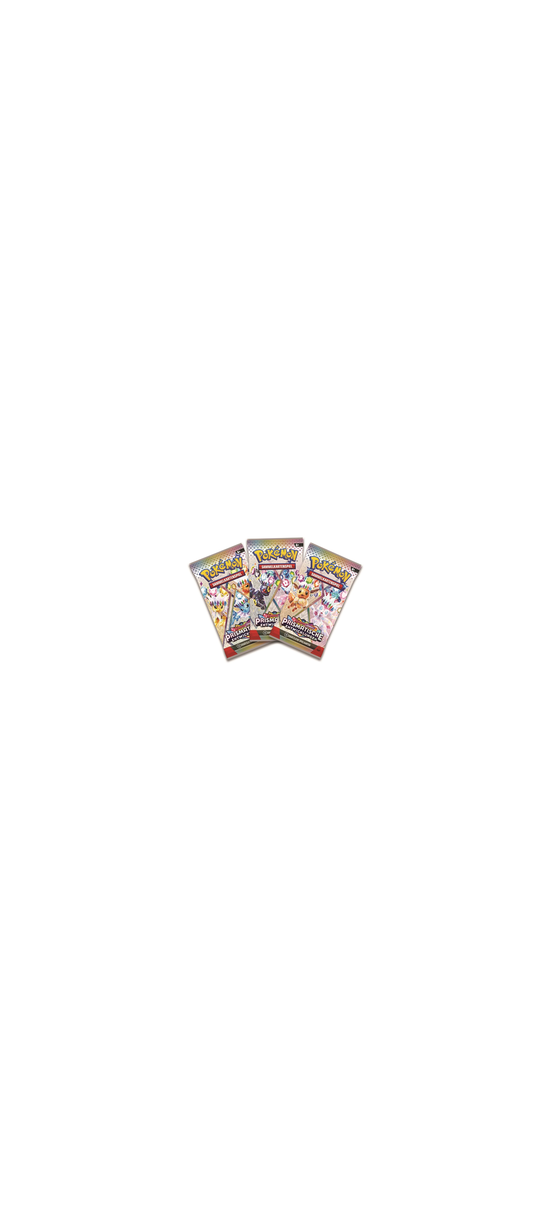 Pokemon TCG - Karmesin & Purpur - Prismatische Entwicklungen - Poster Kollektion - Deutsch 2025 - 2