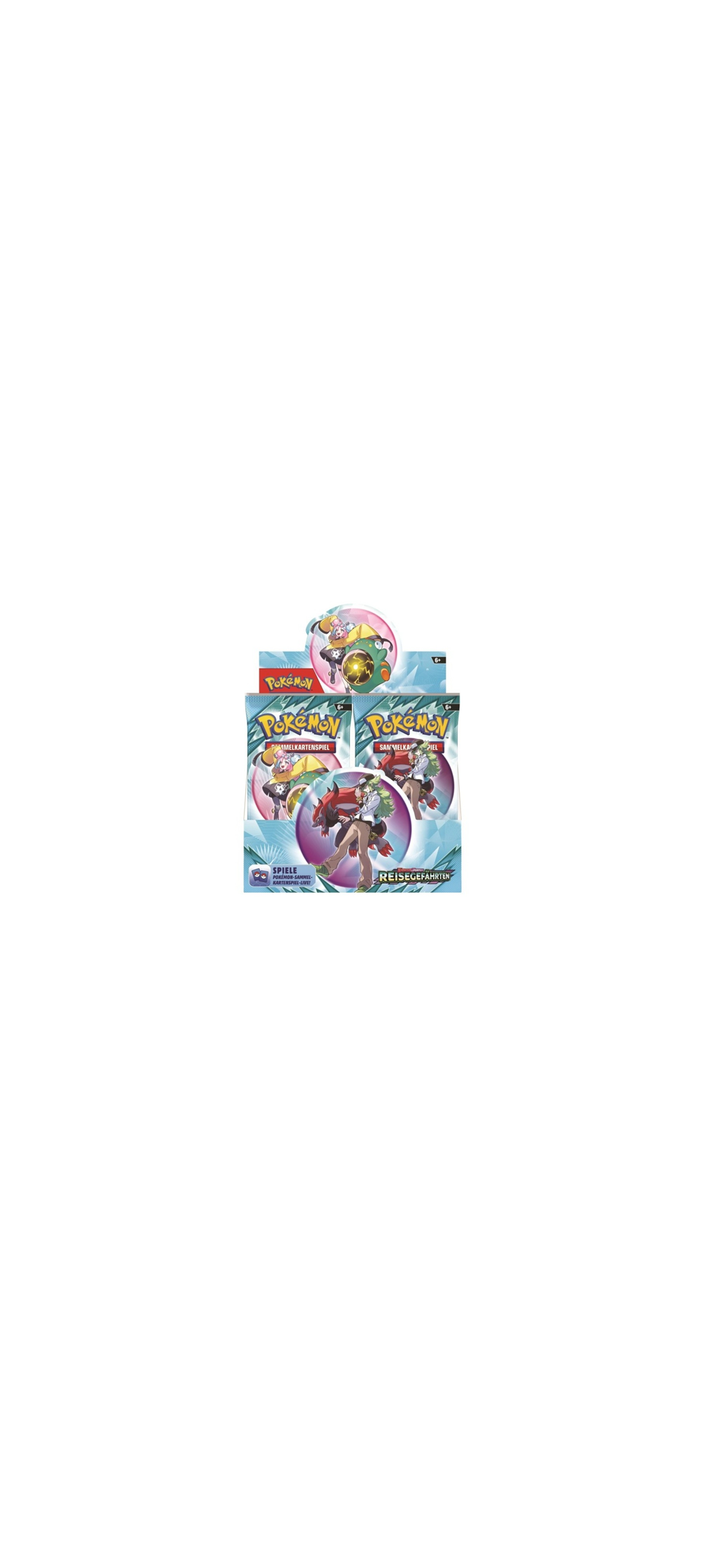 Pokemon TCG - Karmesin & Purpur - Reisegefährten - 36er Display - Deutsch 2025 - 2