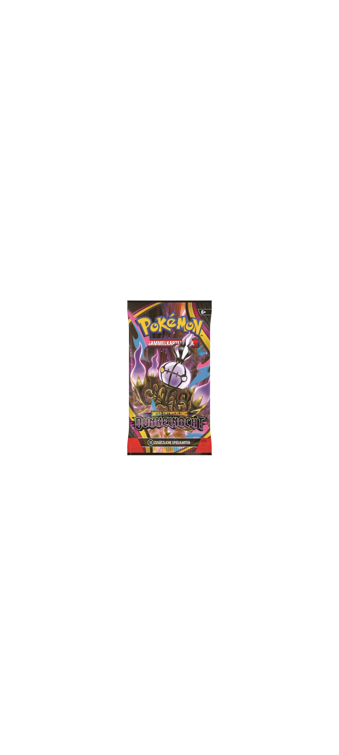 Pokemon TCG - Mega Entwicklung - Dunkelnacht - Booster Pack - Deutsch 2026 - 5