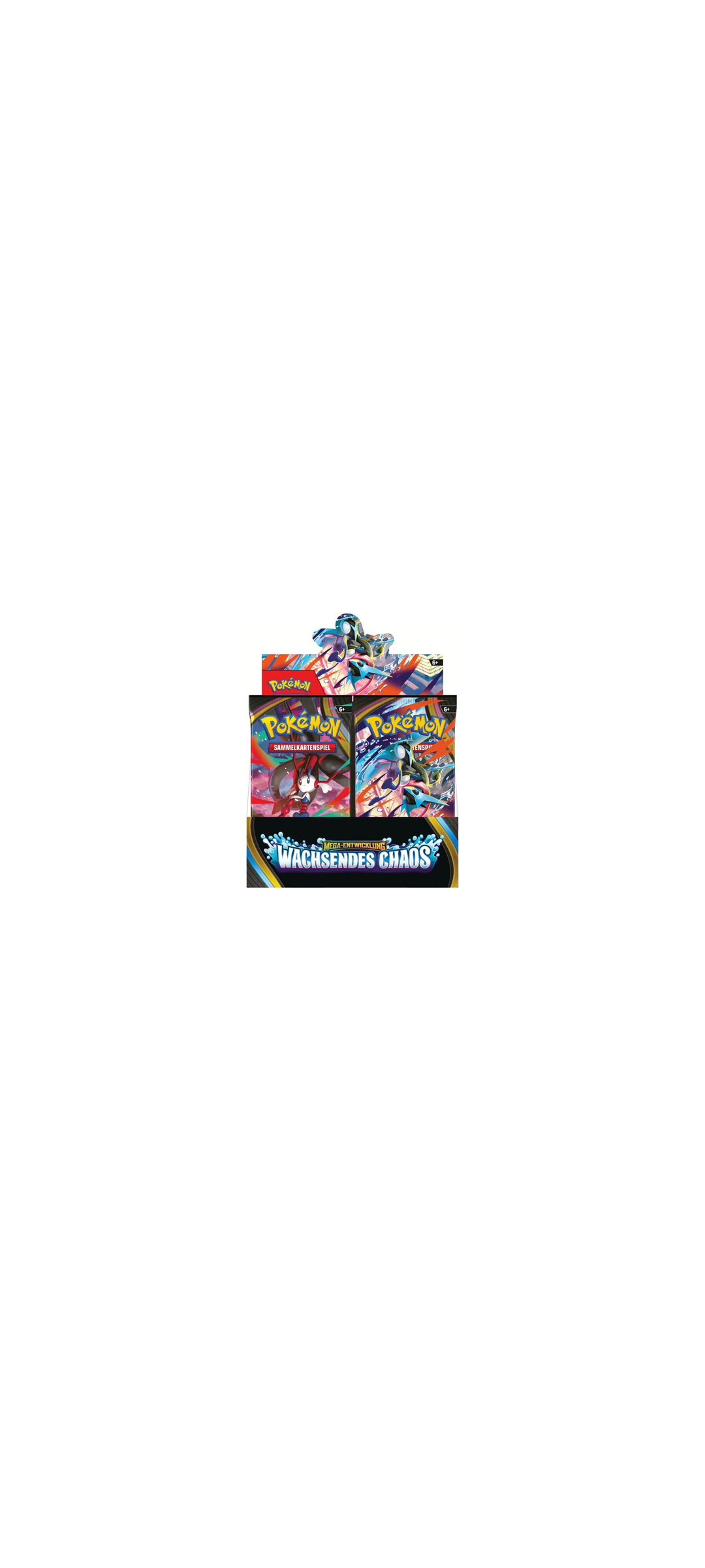 Pokemon TCG - Mega Entwicklung - Wachsendes Chaos - 36er Display Box - Deutsch 2026 - 2