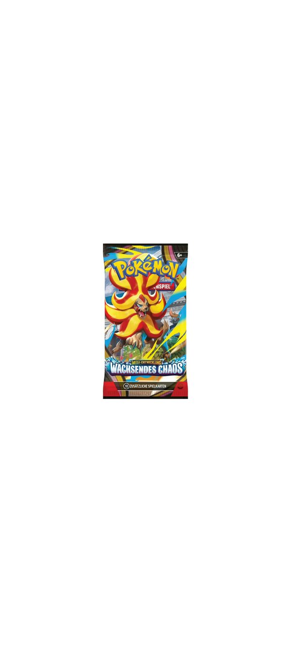 Pokemon TCG - Mega Entwicklung - Wachsendes Chaos - Booster Pack - Deutsch 2026 - 2