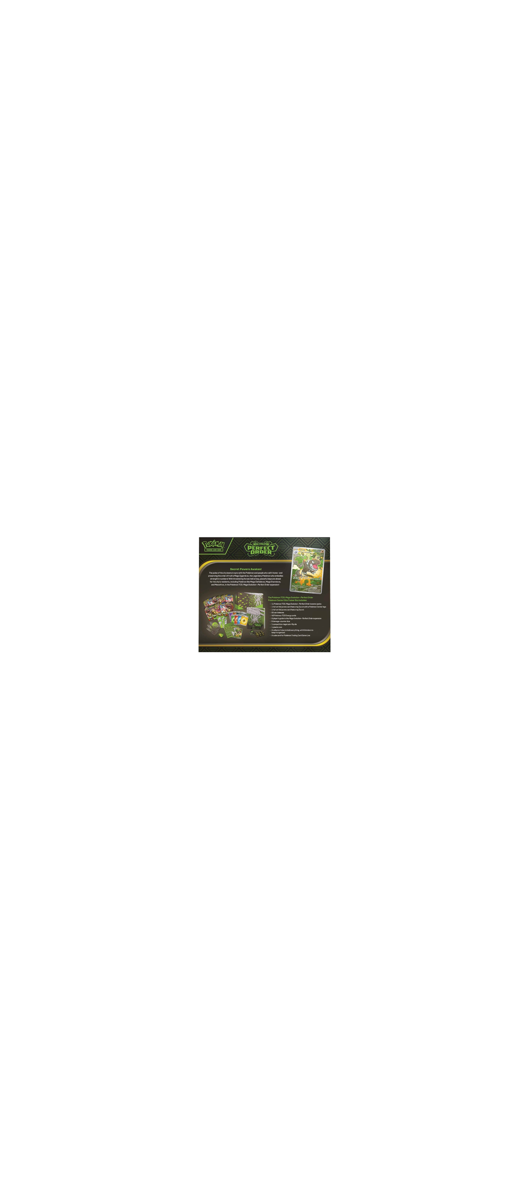 Pokemon TCG - Mega Evolution - Perfect Order - Elite Trainer Box - Englisch 2026 - 9