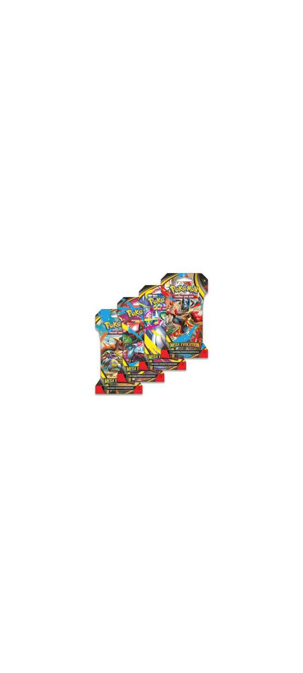 Pokemon TCG - Mega Evolution - Sleeved Booster Pack 2025 - 1