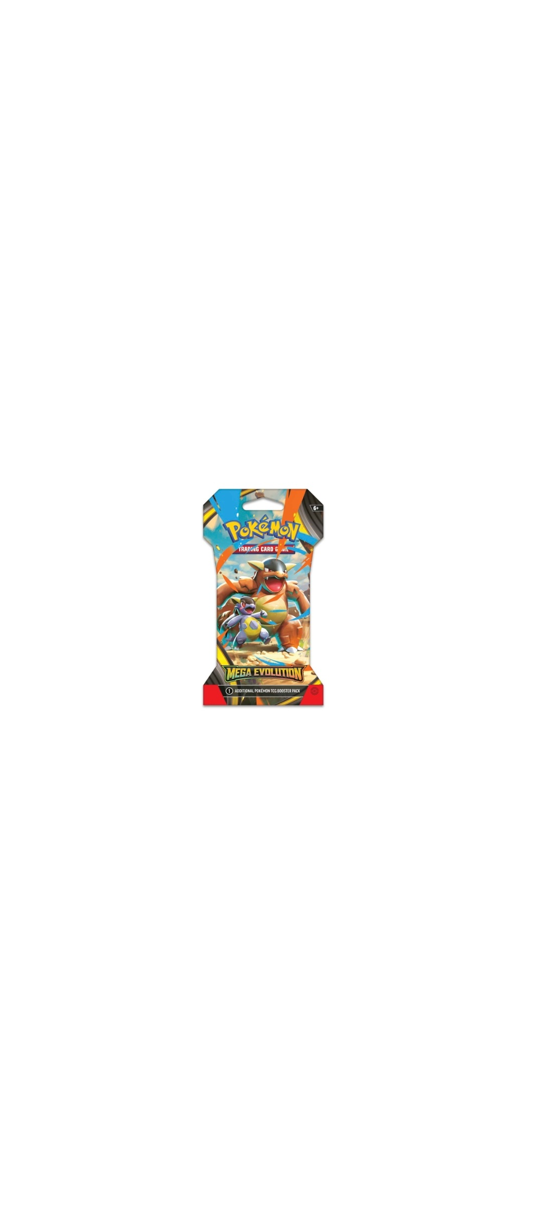 Pokemon TCG - Mega Evolution - Sleeved Booster Pack 2025 - 2