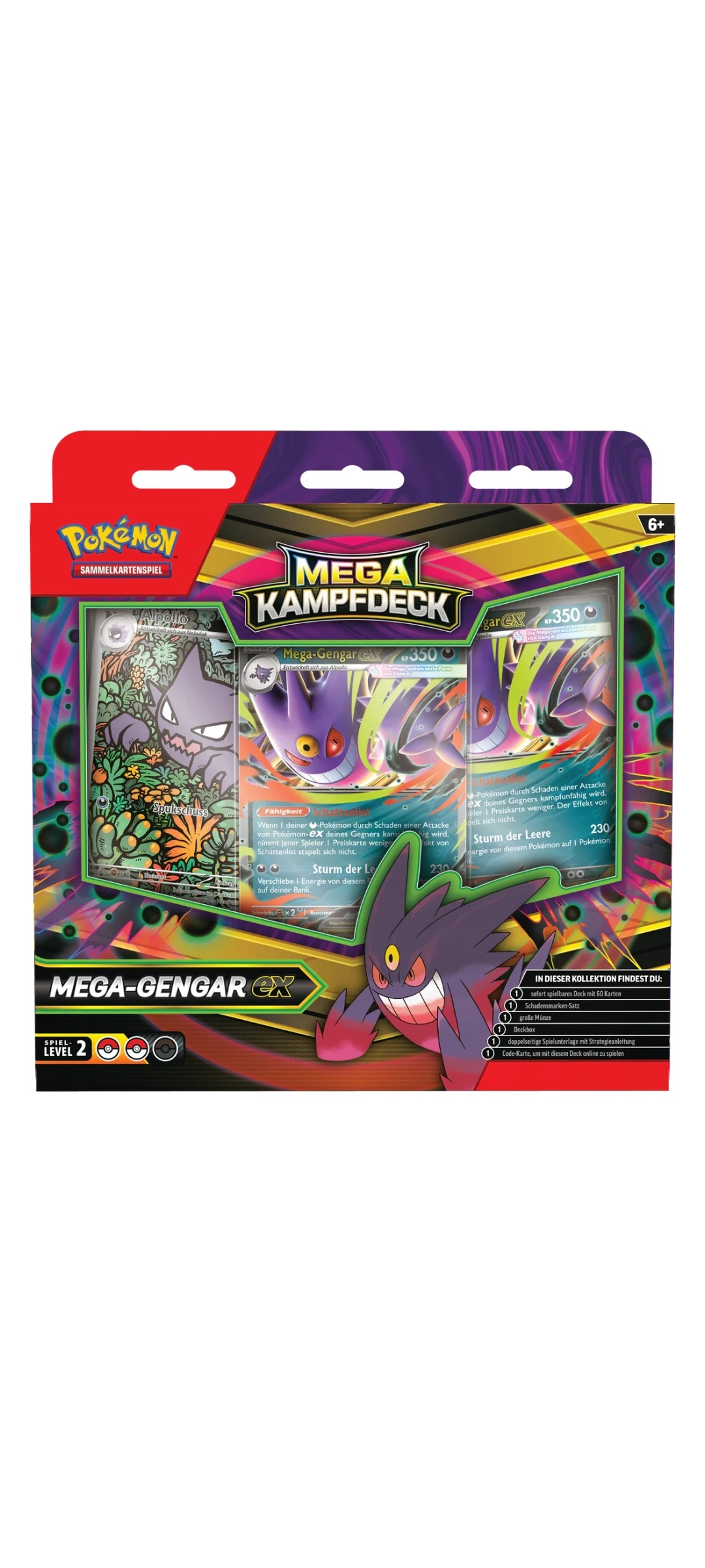 Pokémon TCG - Mega Kampfdeck - Mega-Gengar ex 2025 - 2