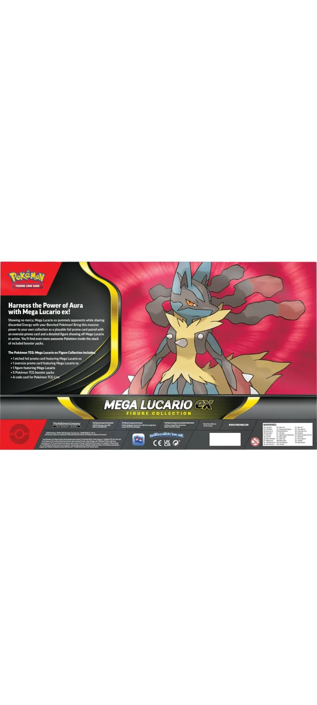 Pokemon TCG - Mega Lucario ex Figure-Collection 2025 - 3