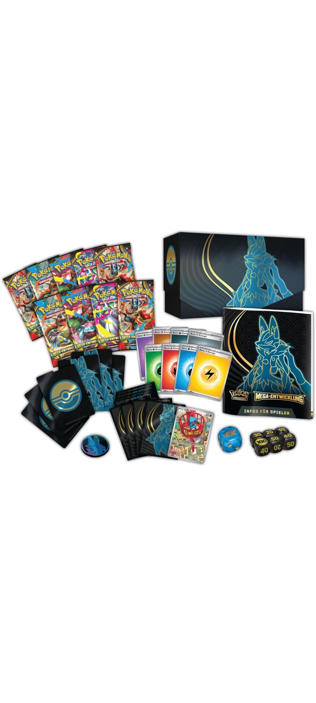 Pokemon TCG - Megaentwicklung Top Trainer Box (Mega-Lucario) - 2