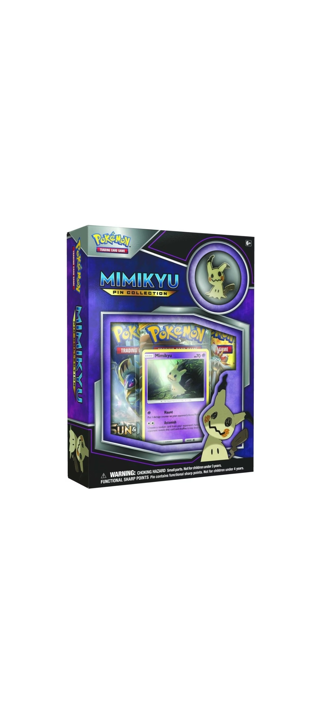 Pokémon TCG - Sun & Moon - Mimikyu - Pin Collection 2017 - 1