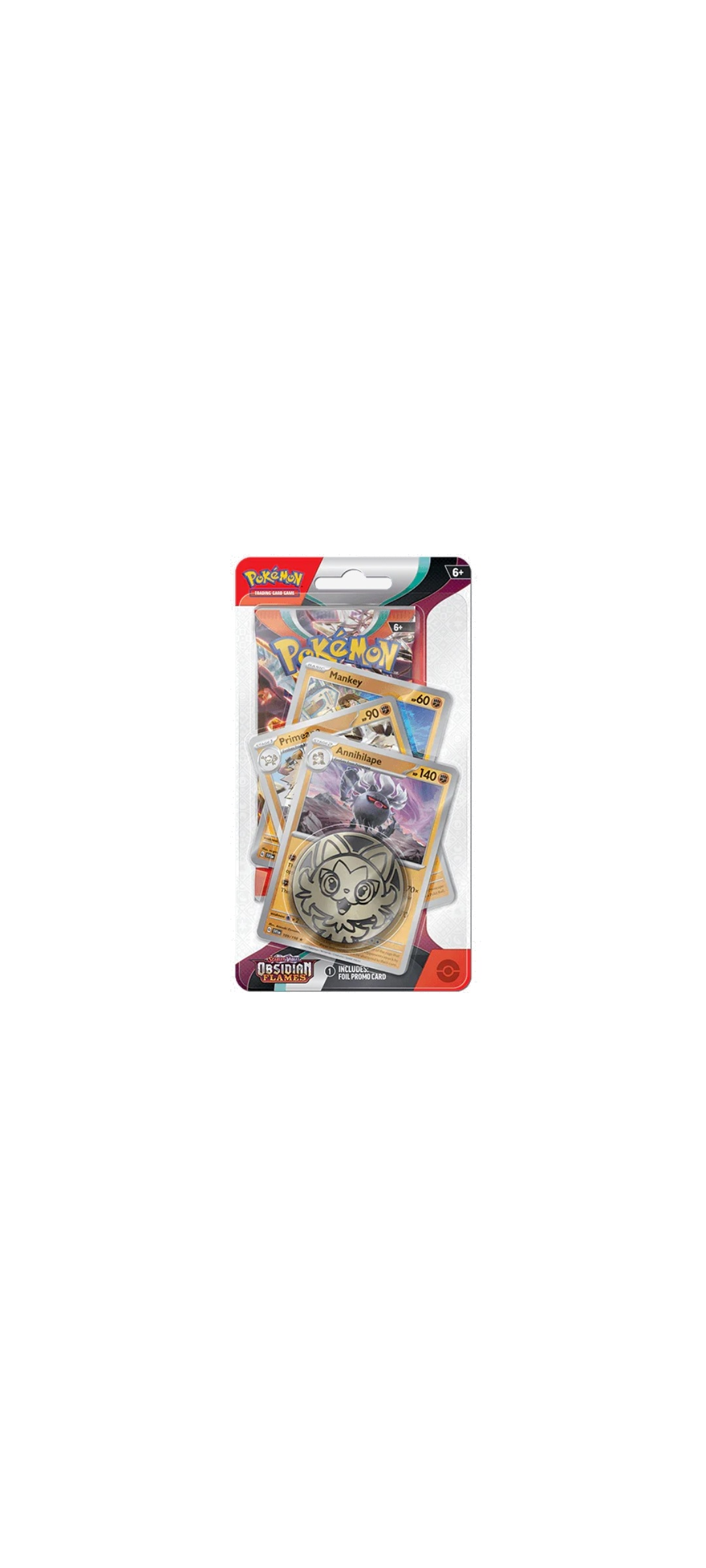Pokemon TCG - Scarlet & Violet - Obsidian Flames - Premium Checklane Blister - Annihilape - Englisch 2023