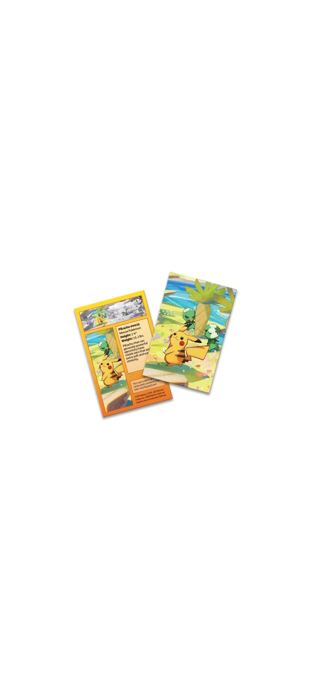 Pokemon TCG - Scarlet & Violet - Paldea Friends - Mini Tin - Pikachu 2023 - 2