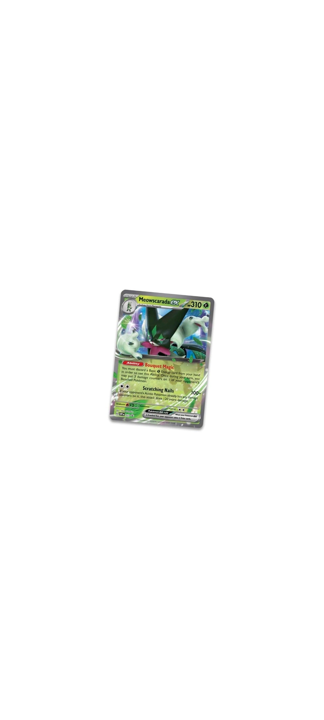 Pokémon TCG - Scarlet & Violet - Paldea Partner - Meowscarada ex Tin 2023 - 2