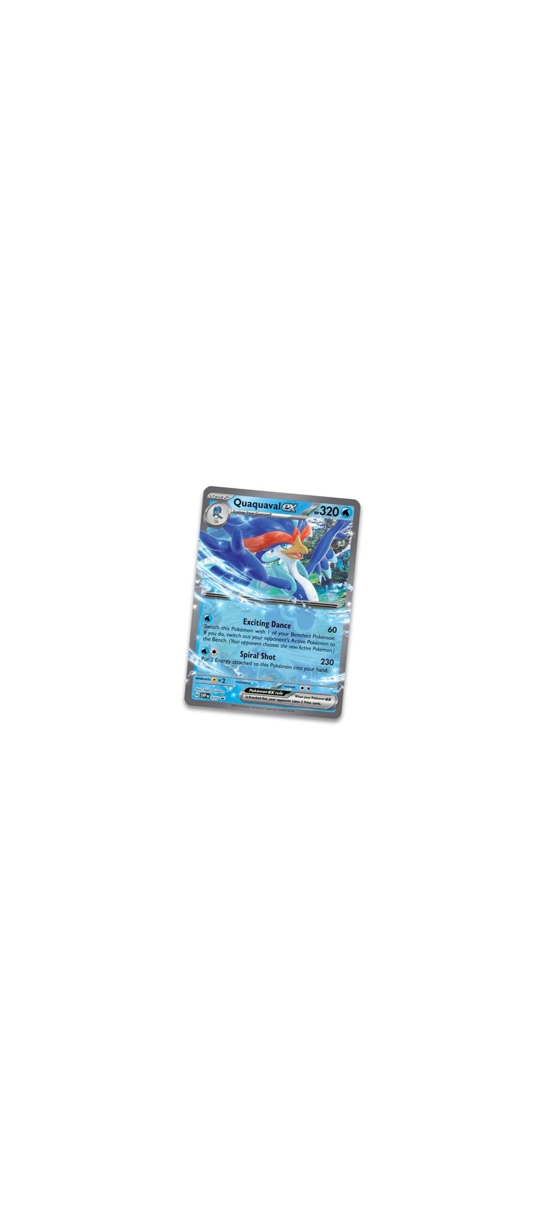 Pokémon TCG - Scarlet & Violet - Paldea Partner - Quaquaval ex Tin 2023 - 2