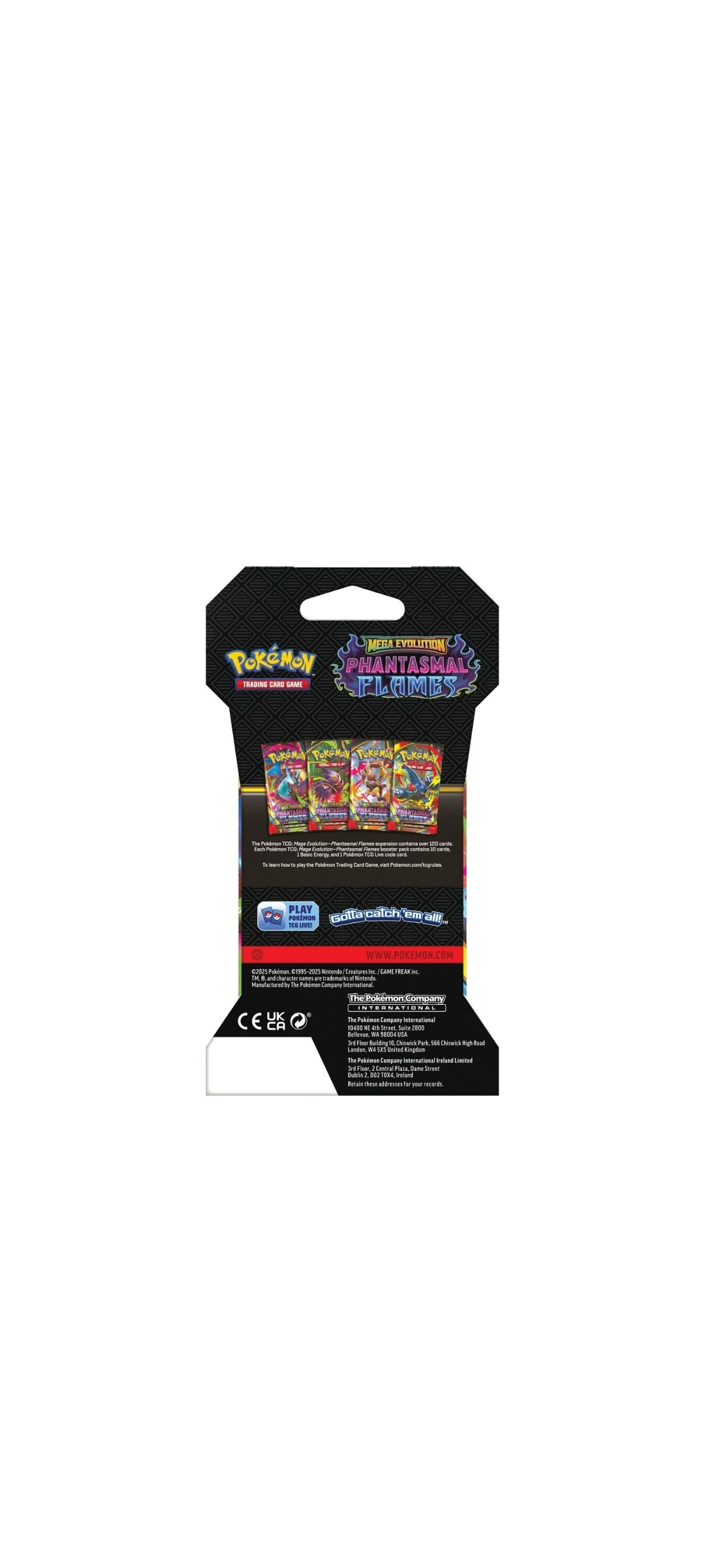 Pokemon TCG - Phantasmal Flames - Sleeved Booster 2025 - 6