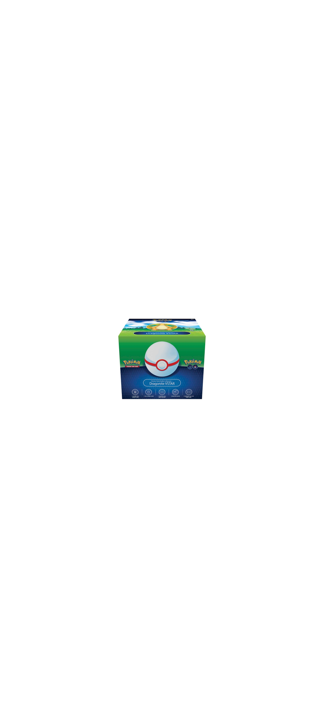 Pokemon TCG - Pokémon GO - Premier Deck Holder Collection - Dragonite VSTAR - Englisch 2022 - 2