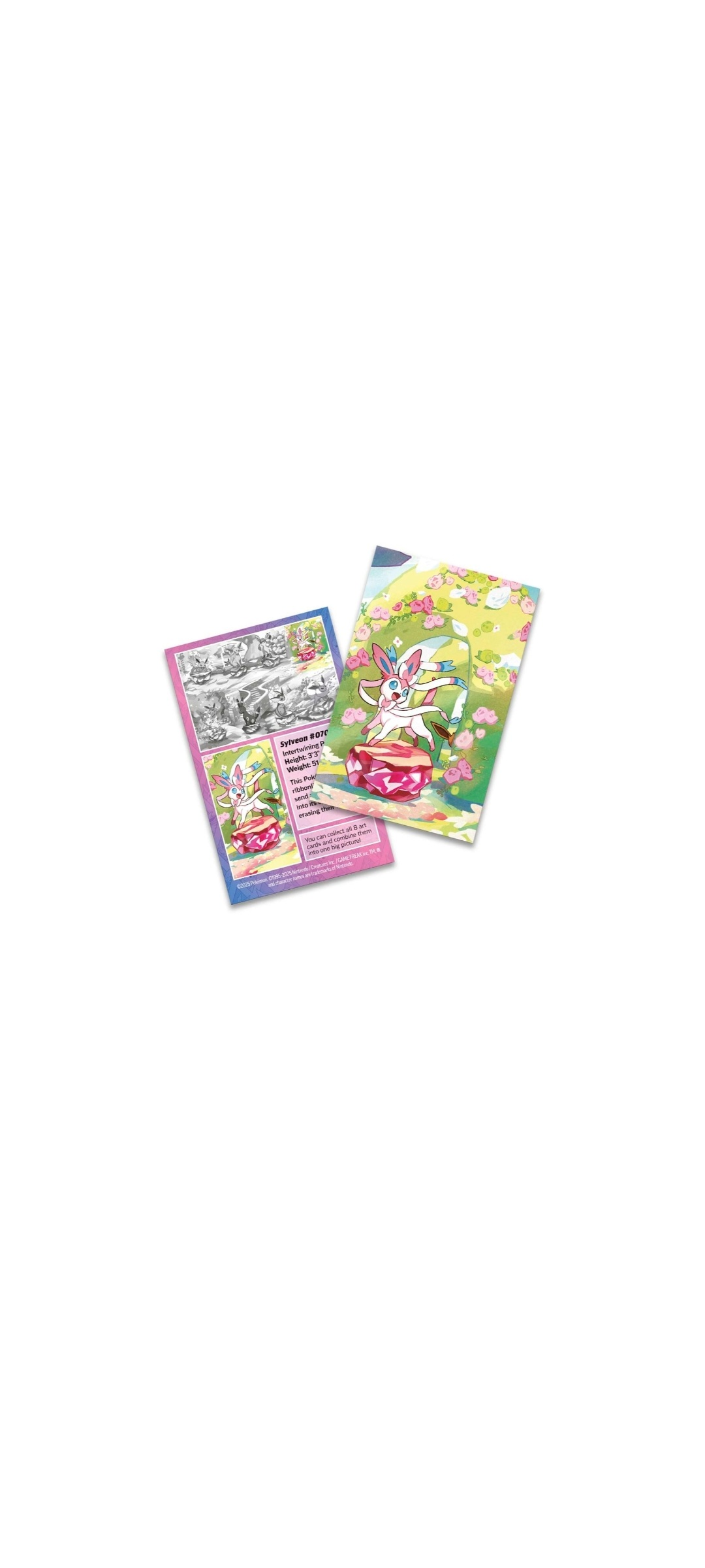 Pokemon TCG - Scarlet & Violet - Prismatic Evolutions - Mini Tin - Sylveon 2024 - 2