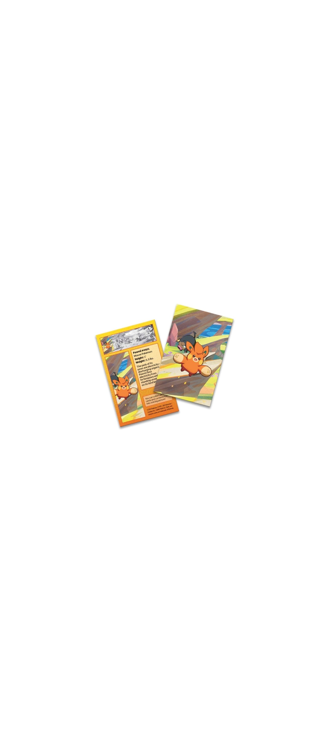 Pokemon TCG - Scarlet & Violet - Paldea Friends - Mini Tin - Pawmi - Englisch 2023 - 2