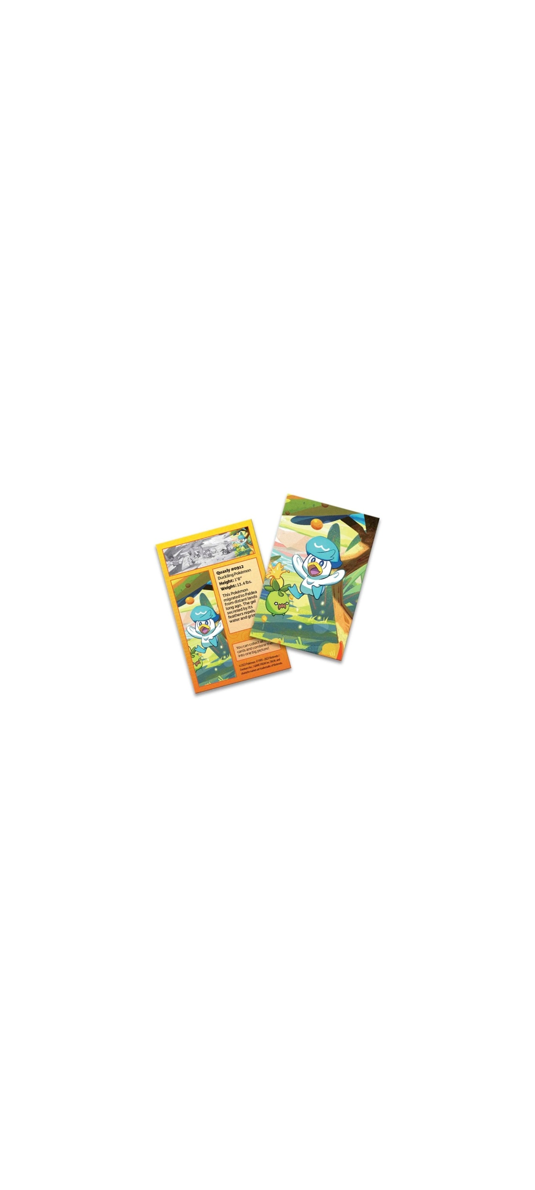 Pokemon TCG - Scarlet & Violet - Paldea Friends - Mini Tin - Quaxly - Englisch 2023 - 2