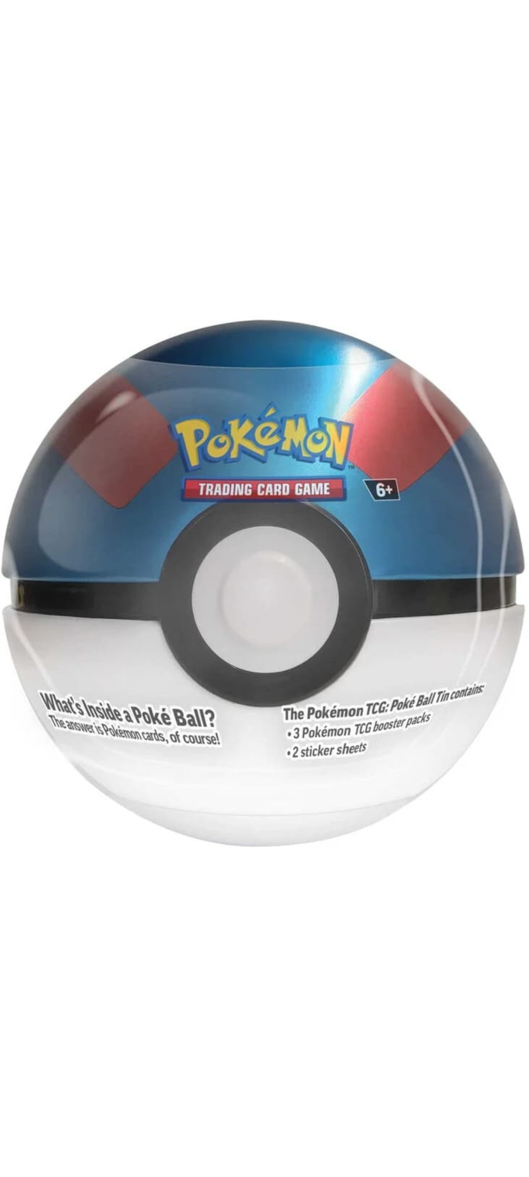 Pokemon TCG - Karmesin & Purpur - Pokeball Tin - Superball Deutsch 2025