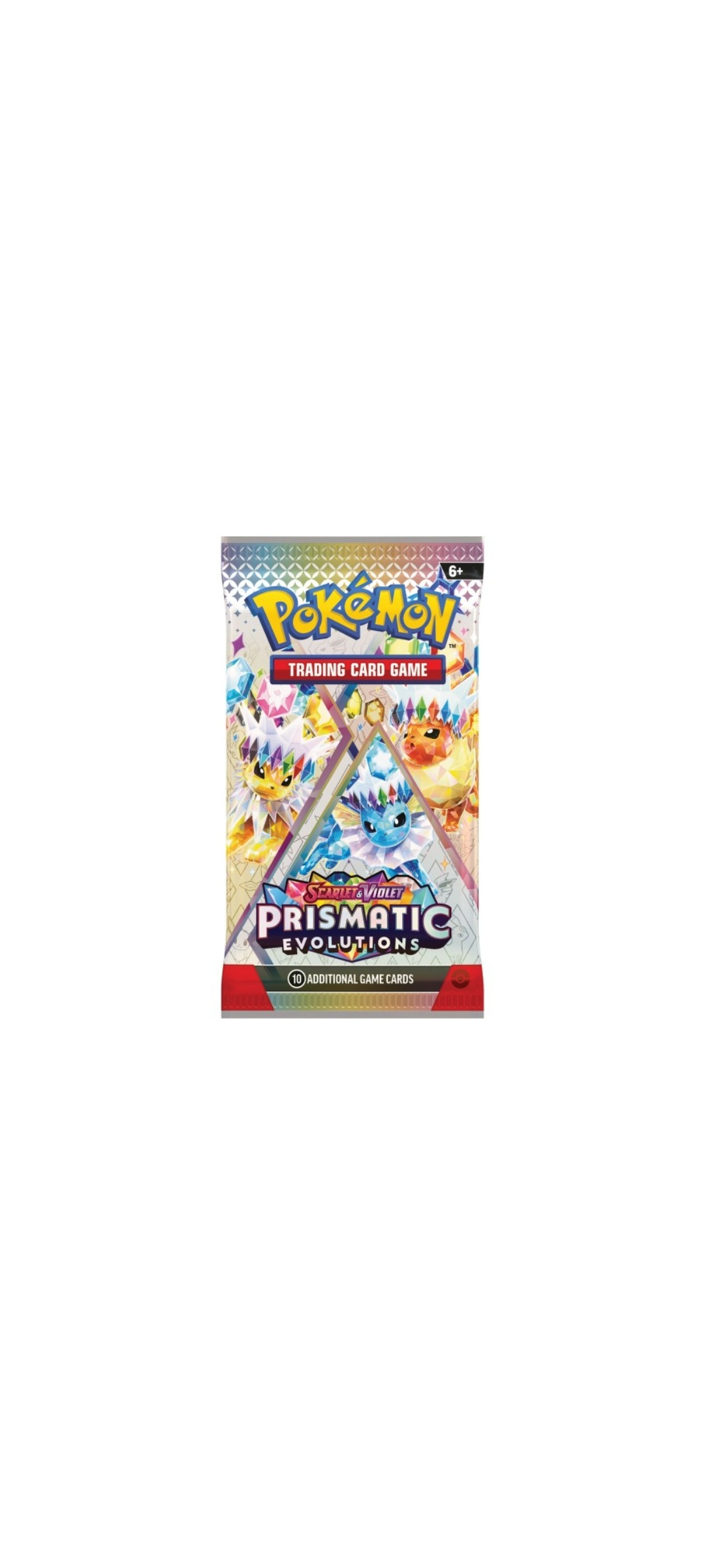 Pokémon TCG - Scarlet & Violet - Prismatic Evolutions Booster Pack 2025 - 3