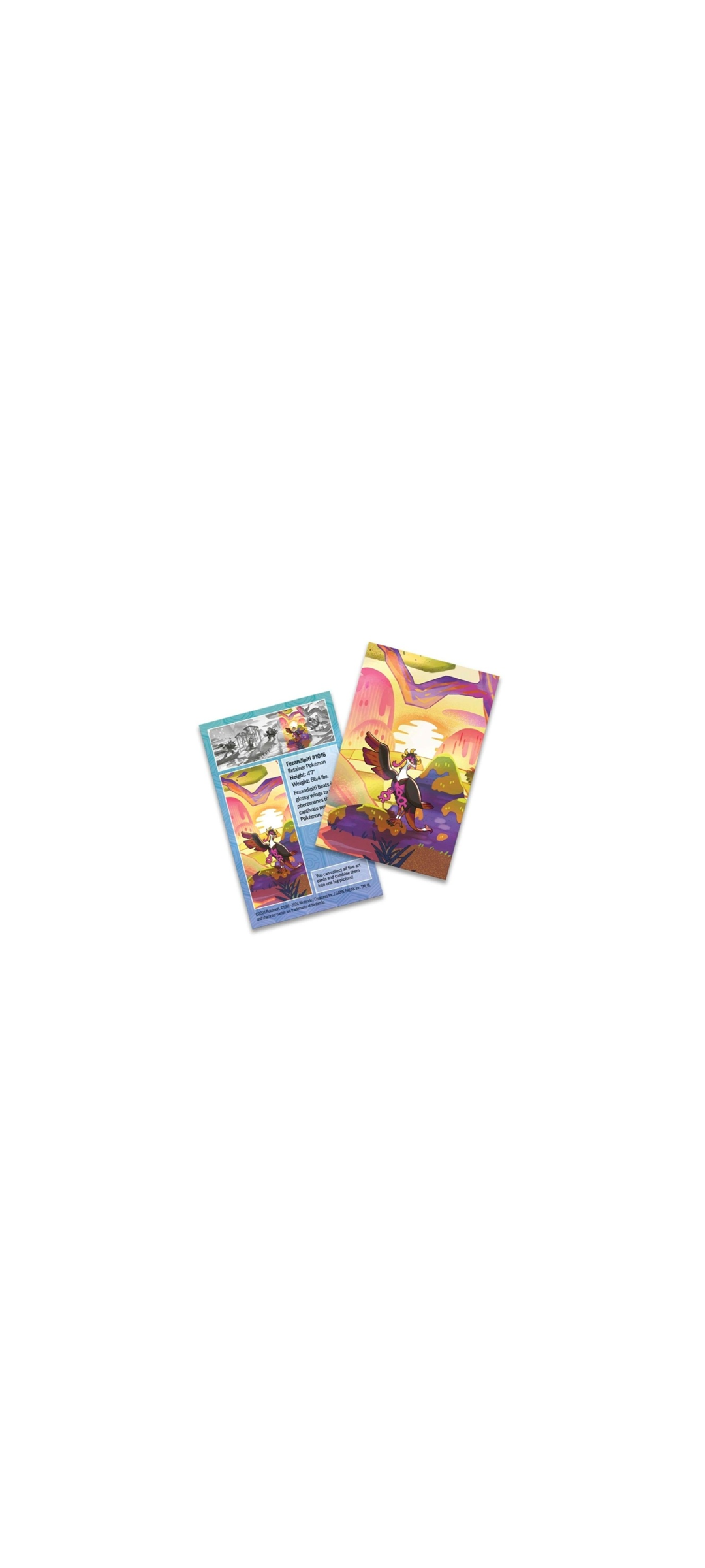 Pokemon TCG - Scarlet & Violet - Shrouded Fable - Mini Tin - Fezandipiti - Englisch 2024 - 2