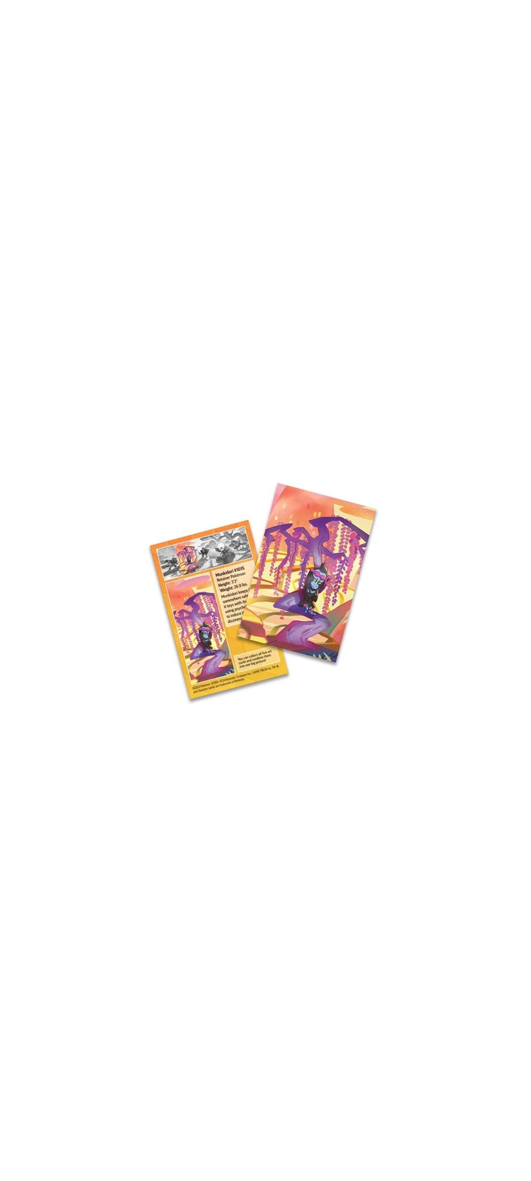 Pokemon TCG - Scarlet & Violet - Shrouded Fable - Mini Tin - Munkidori - Englisch 2024 - 2