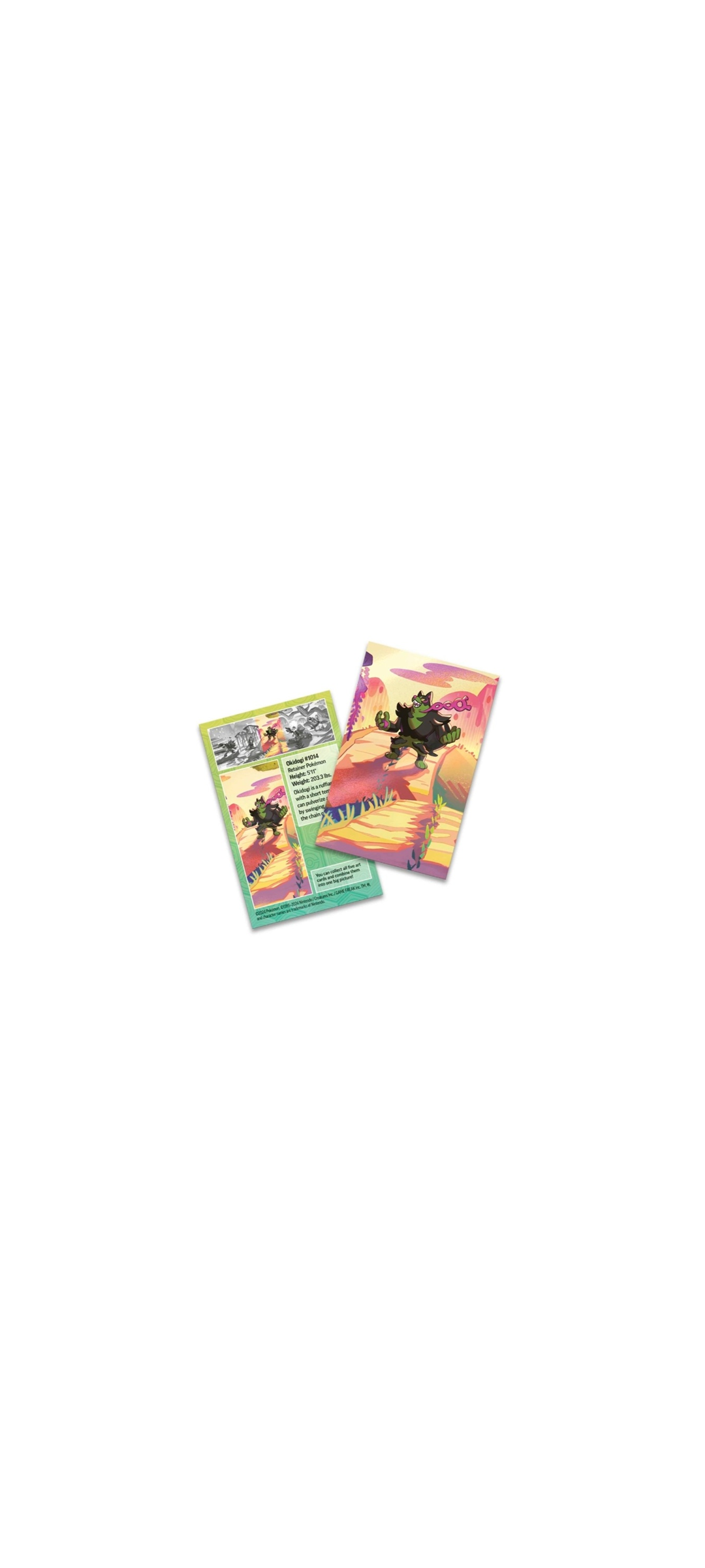Pokemon TCG - Scarlet & Violet - Shrouded Fable - Mini Tin - Okidogi - Englisch 2024 - 2
