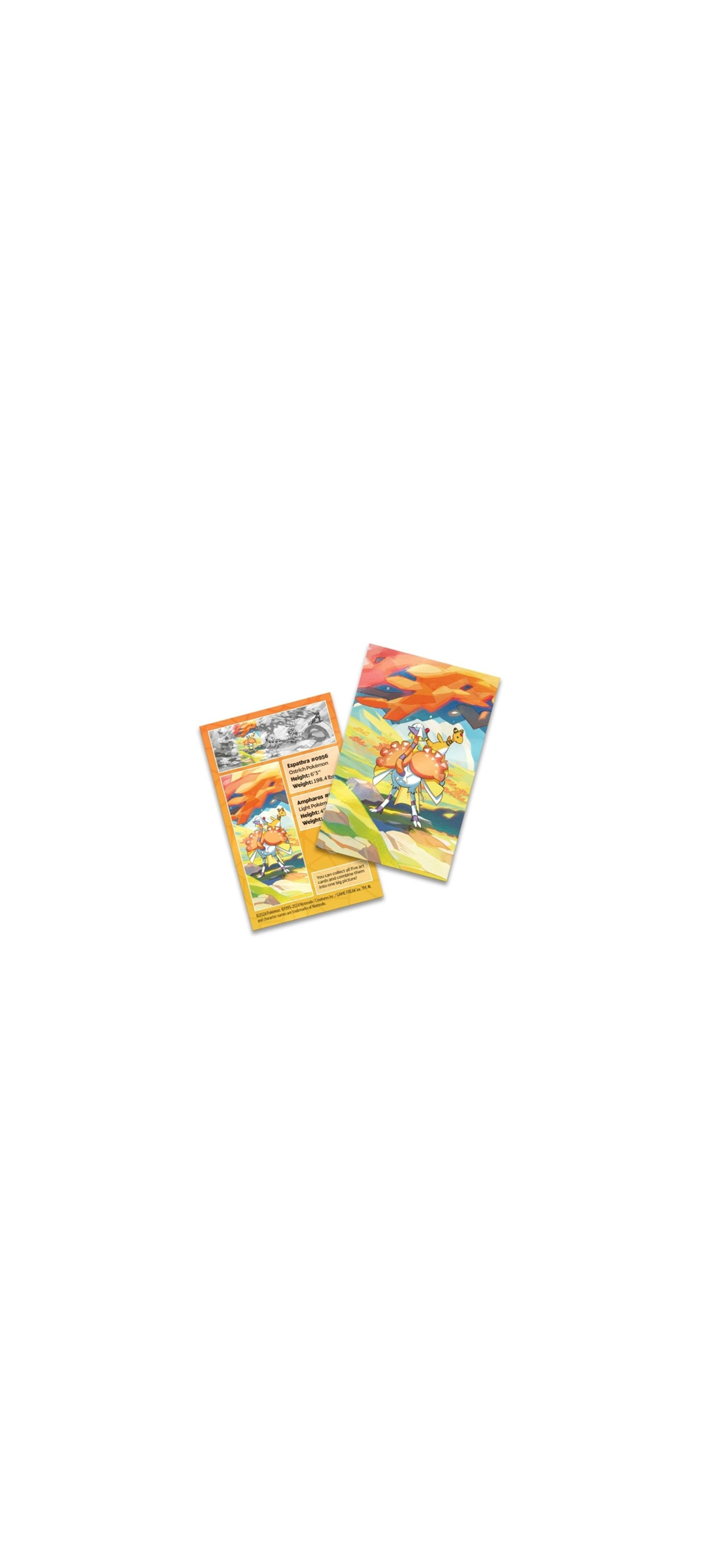 Pokemon TCG - Scarlet & Violet - Vibrant Paldea - Mini Tin - Espathra - Englisch 2024 - 2