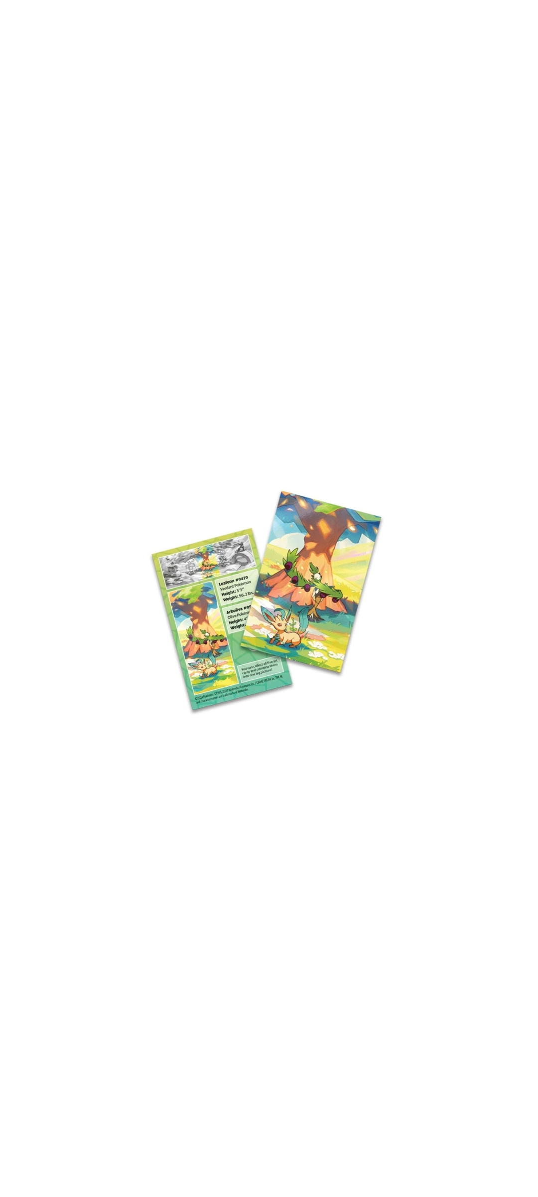 Pokemon TCG - Scarlet & Violet - Vibrant Paldea - Mini Tin - Leafeon - Englisch 2024 - 2