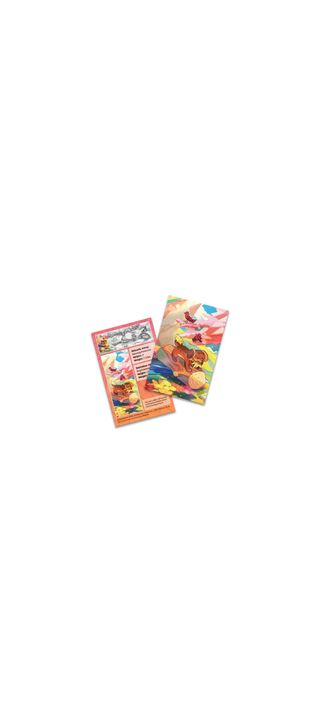 Pokemon TCG - Scarlet & Violet - Vibrant Paldea - Mini Tin - Oricorio - Englisch 2024 - 2