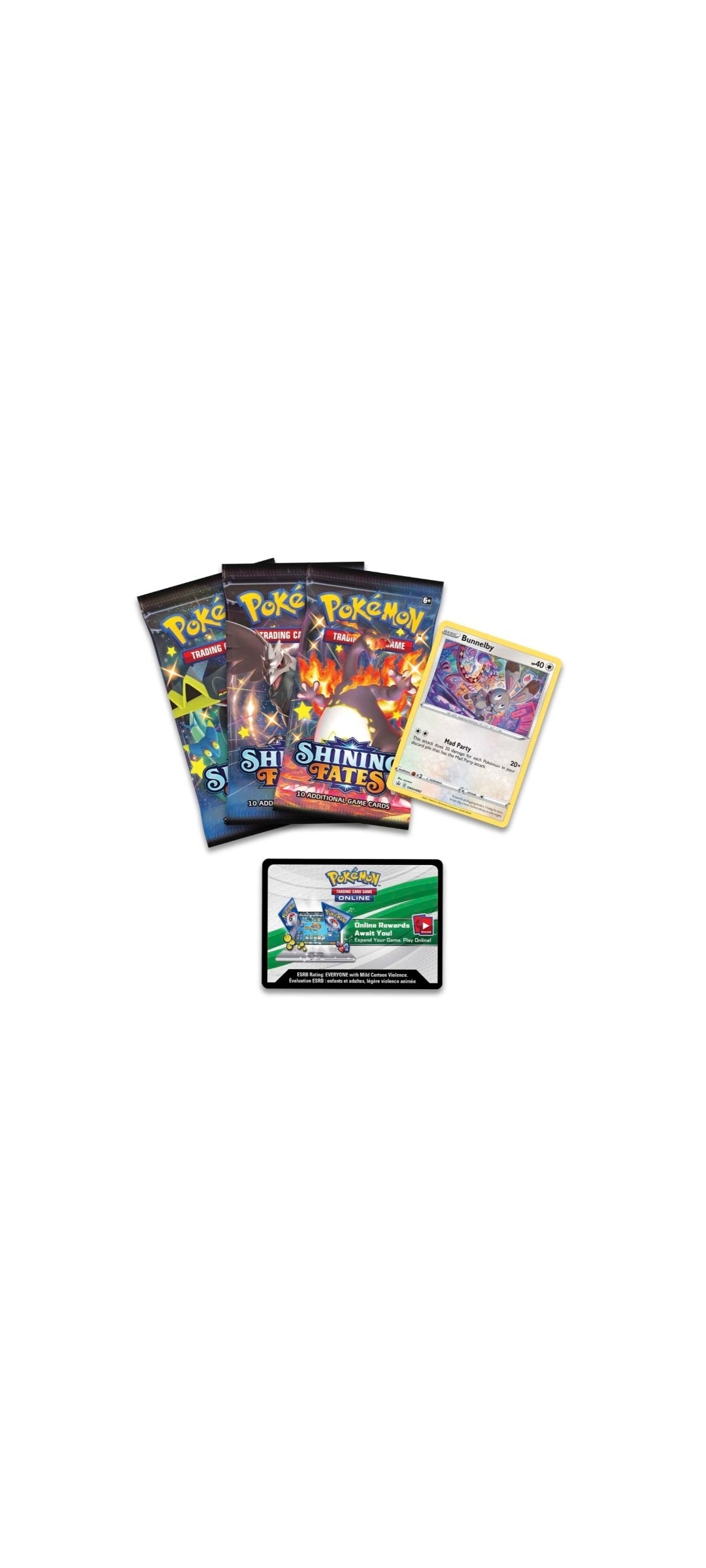 Pokémon TCG - Shining Fates - Mad Party - Bunnelby 2021 - 2