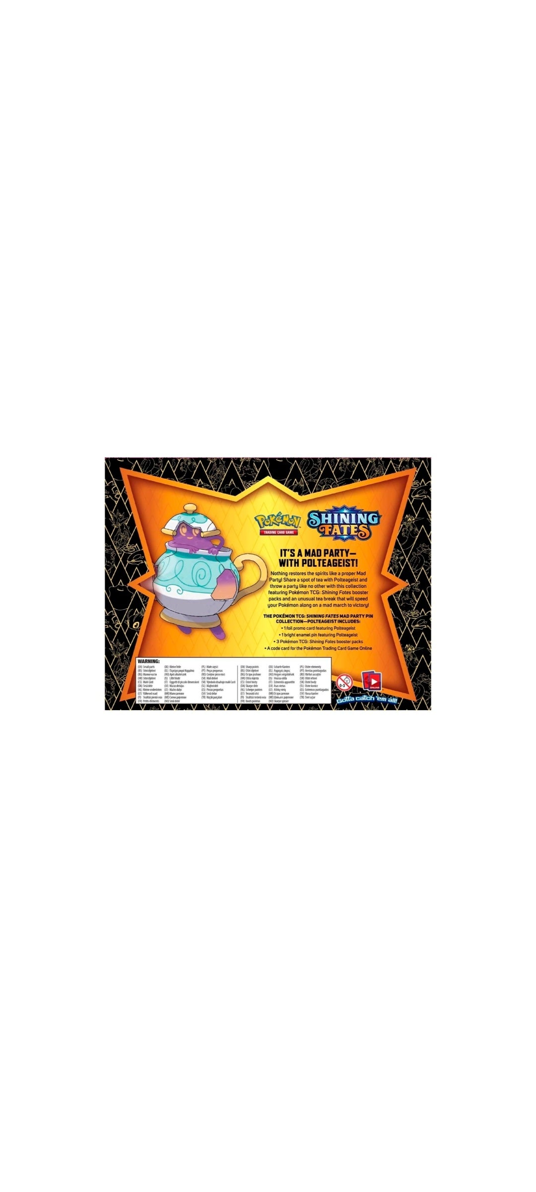 Pokémon TCG - Shining Fates - Mad Party - Polteageist 2021 - 4