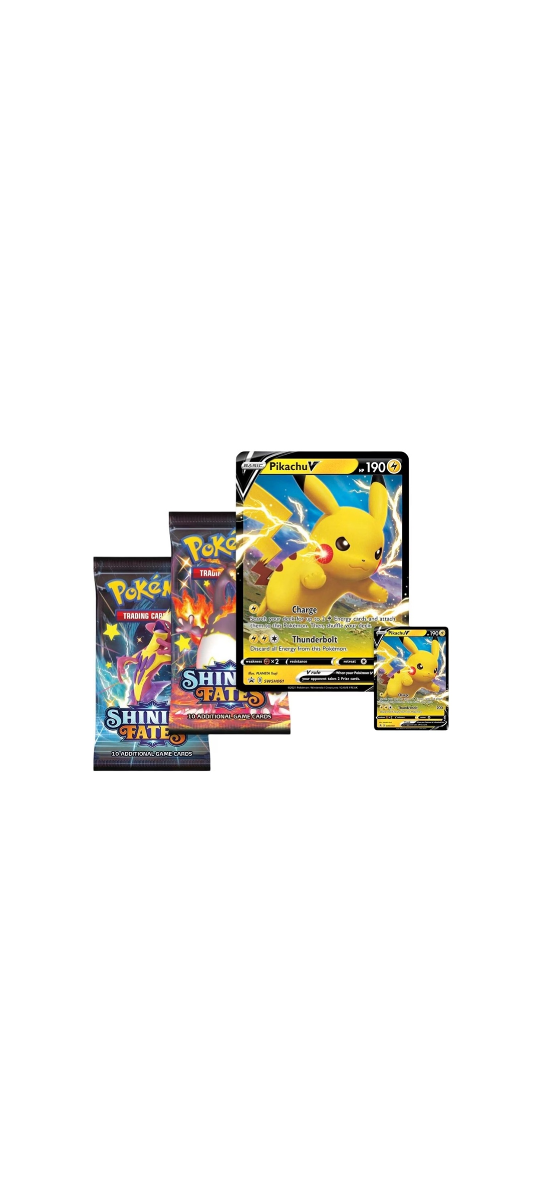 Pokemon TCG - Shining Fates - Pikachu V Collection - Englisch 2021 - 2